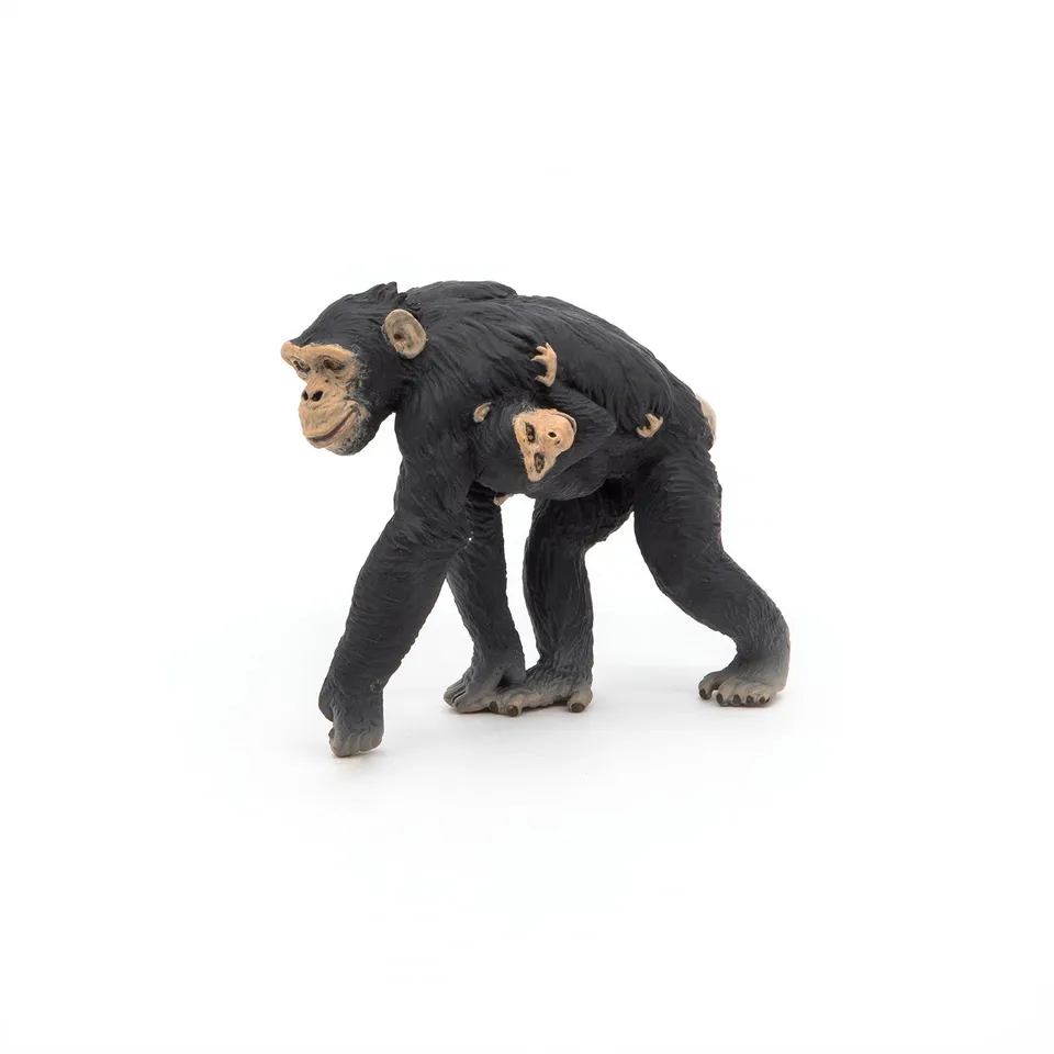 papo-wildlife-chimpanz-et-b-b-figurine-singe image 1