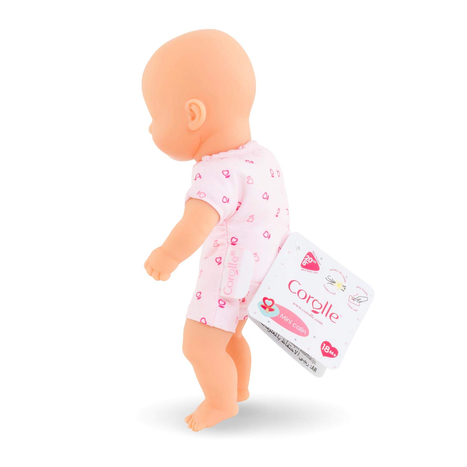 corolle-mon-premier-mini-calin-rose-poupon-20-cm-vanille image 4