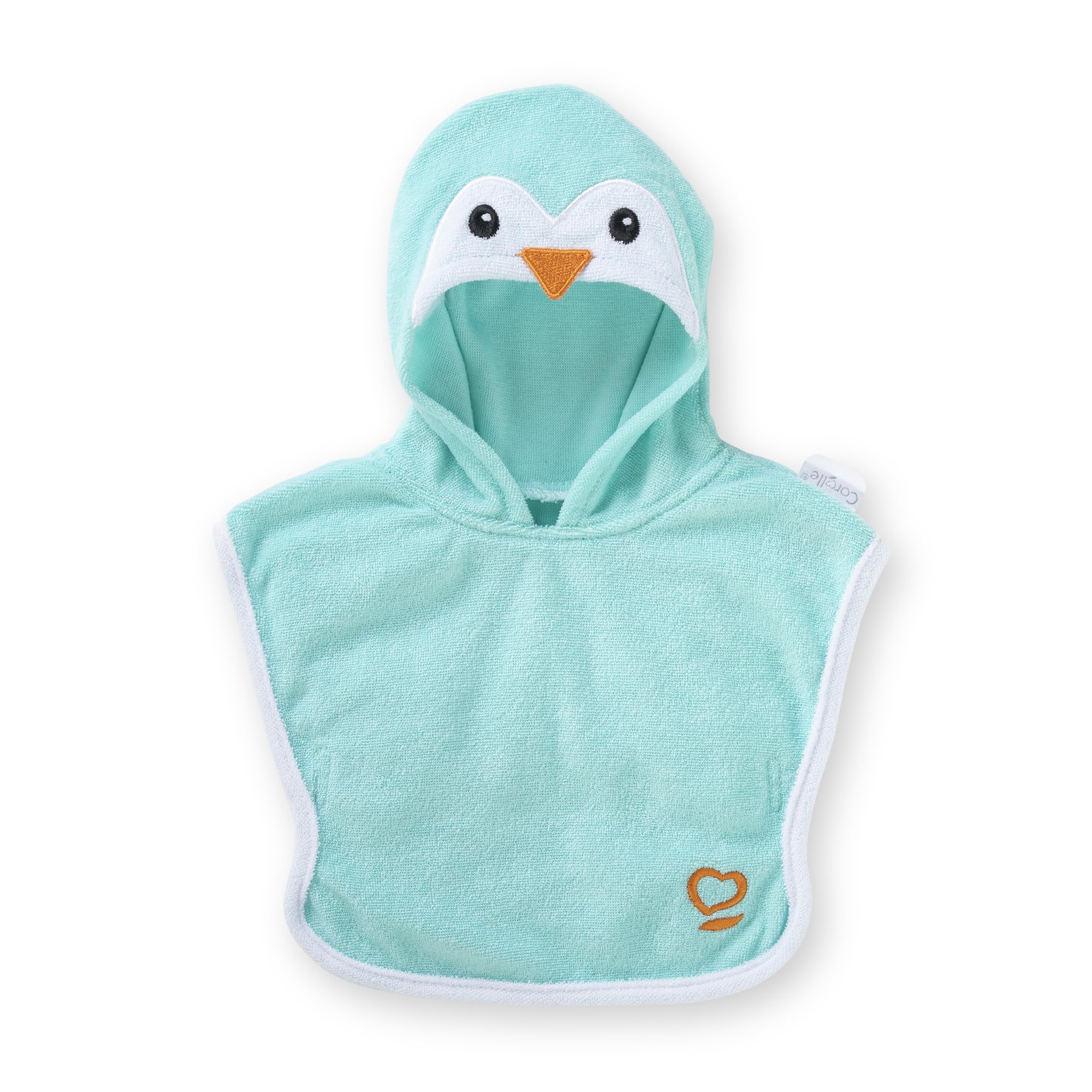 mon-grand-poupon-cape-de-bain-pingouin-v-tement-poupon-36cm image 1
