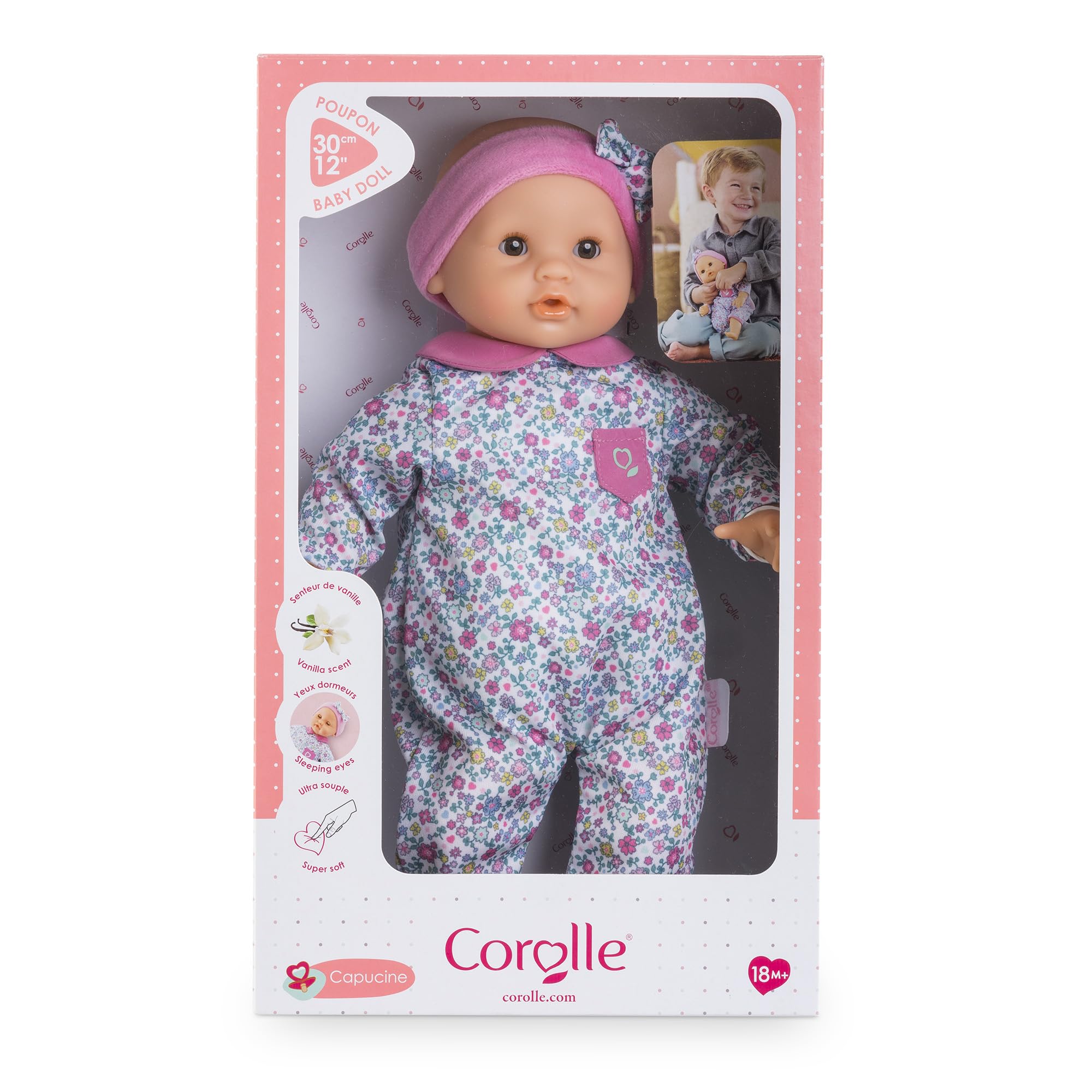 corolle-mon-premier-poupon-b-b-calin-capucine-poupon-30-cm-yeux-dormeurs image 7