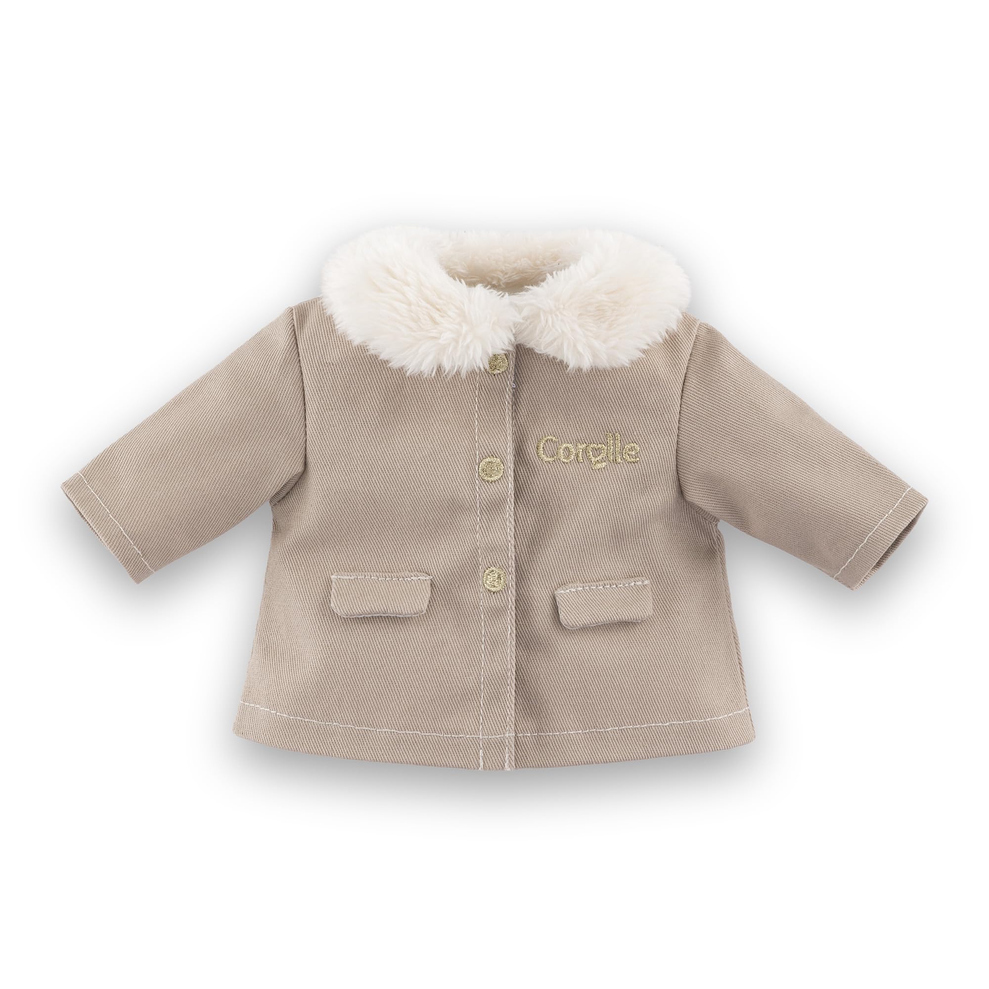 corolle-ma-corolle-manteau-for-t-enchant-e-beige-36-cm image 1