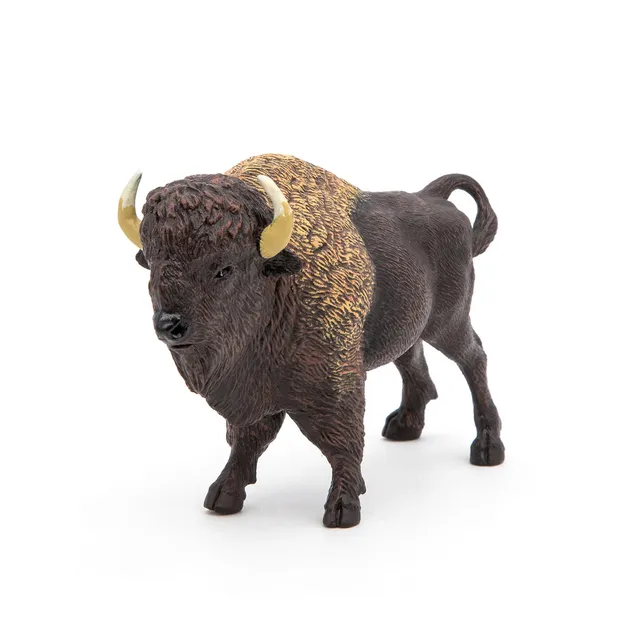 papo-wildlife-bison-d-am-rique-figurine-animal-sauvage image 1