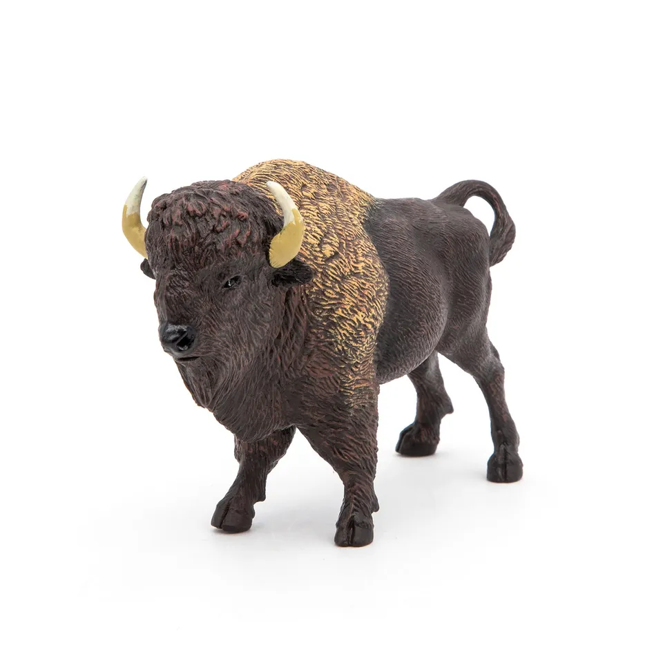 papo-wildlife-bison-d-am-rique-figurine-animal-sauvage image 1