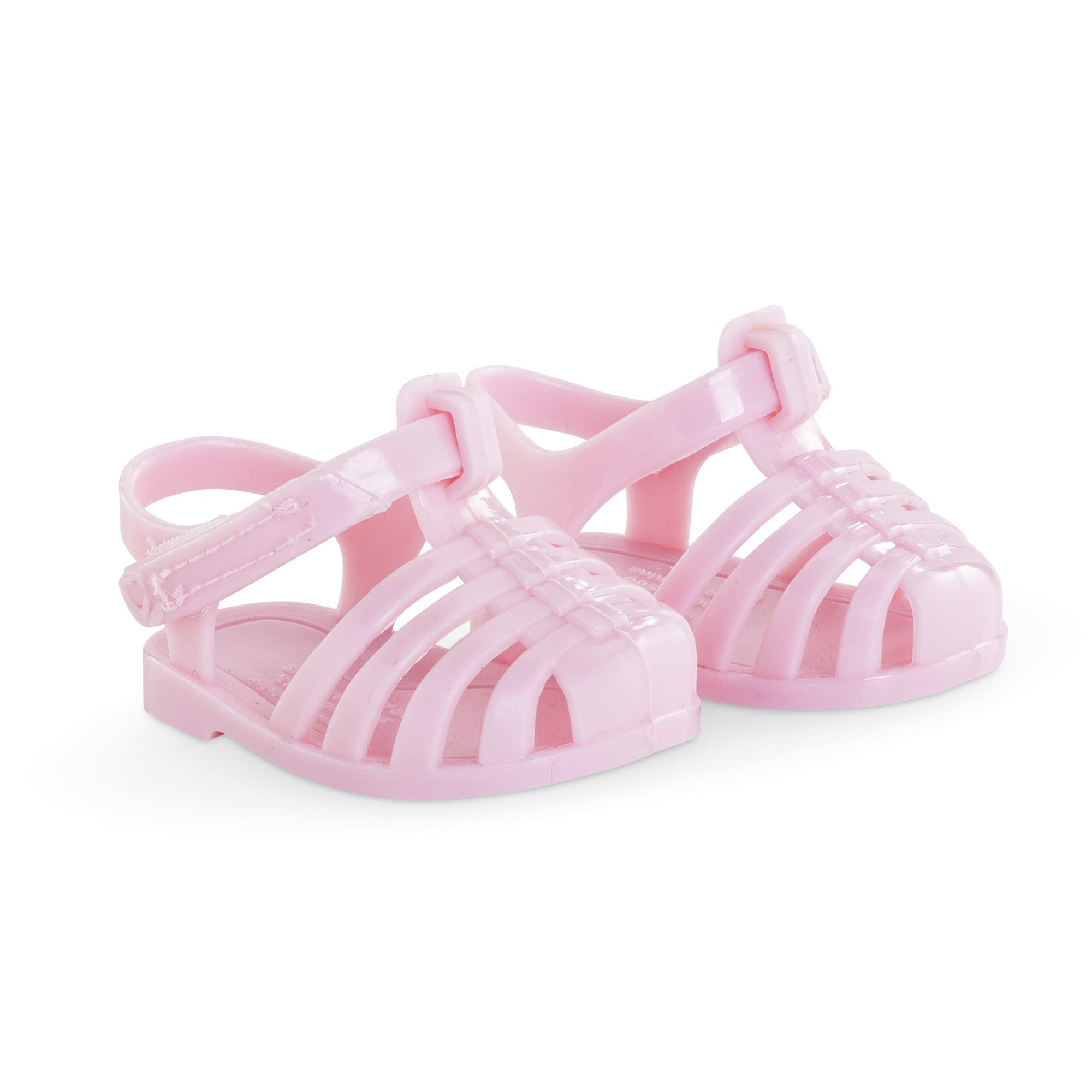 corolle-mon-grand-poupon-sandales-roses-chaussures-poupon-36-cm image 1