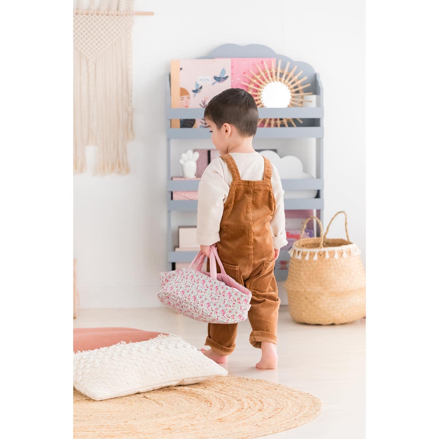 corolle-mon-premier-couffin-fleuri-accessoire-poupon-30-cm-rose image 8
