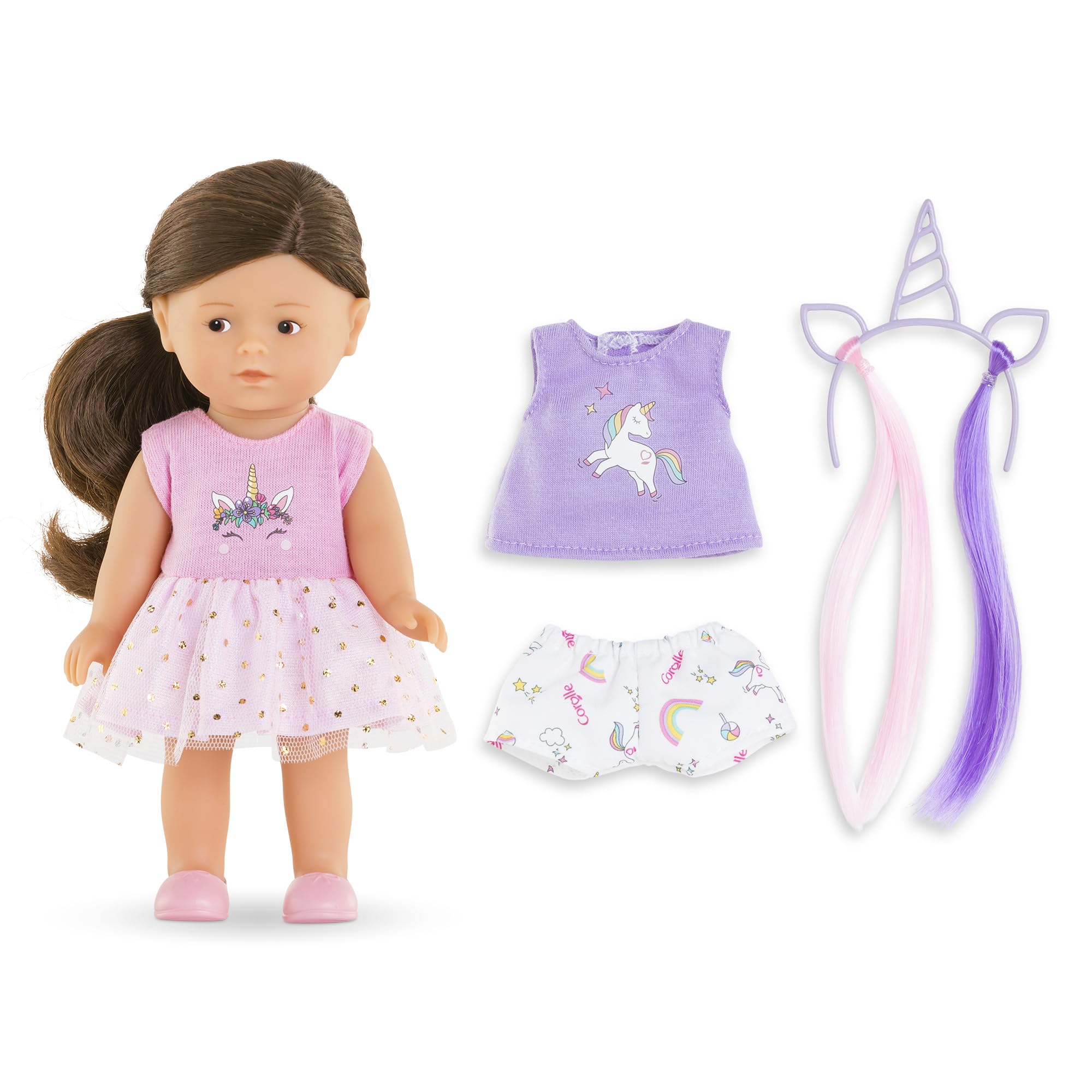 corolle-mes-mini-corollines-romy-poup-e-20-cm-licorne image 1