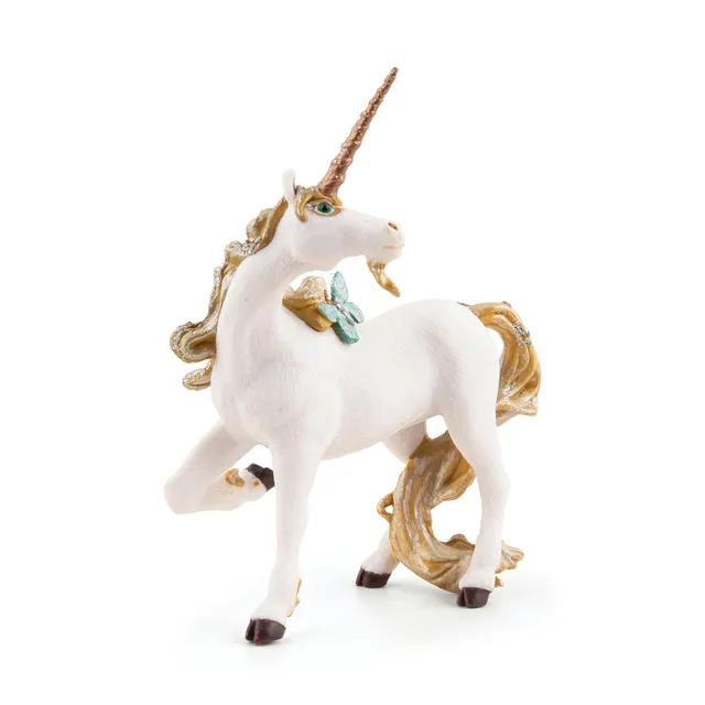 papo-monde-enchant-licorne-dor-e-figurine-collectionner image 1