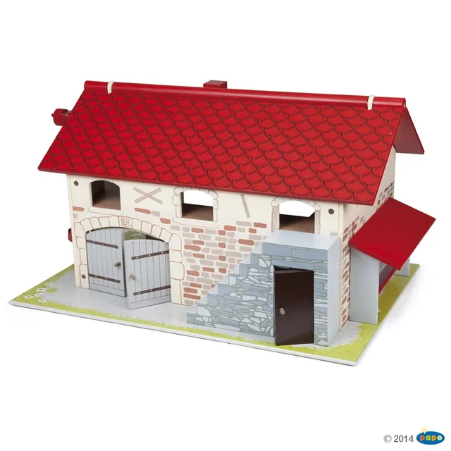 papo-farmyard-friends-la-grande-ferme-jouet-bois image 1