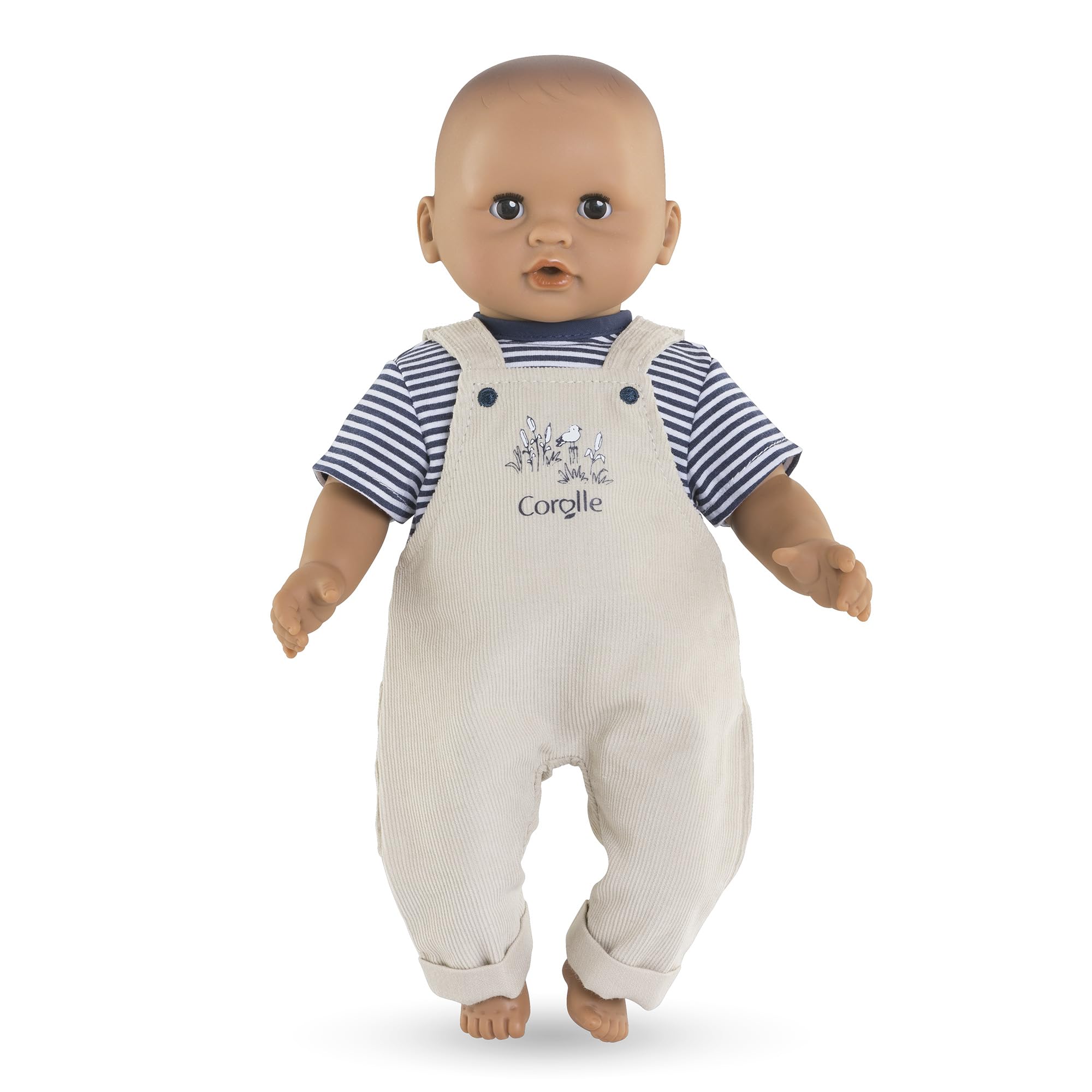 corolle-mon-premier-poupon-t-shirt-salopette-ecru-30-cm image 2