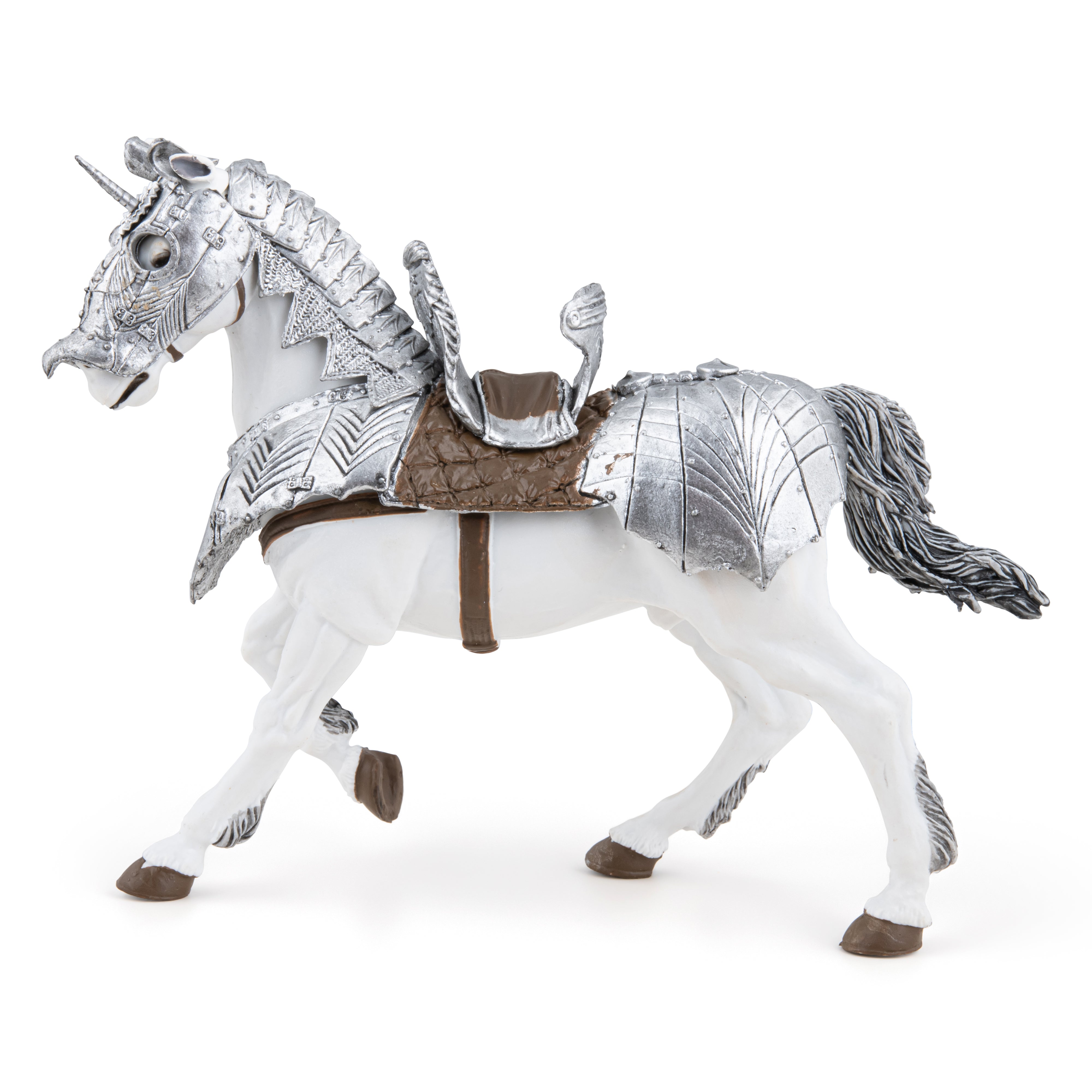 papo-medieval-cheval-en-armure-figurine-destrier image 1