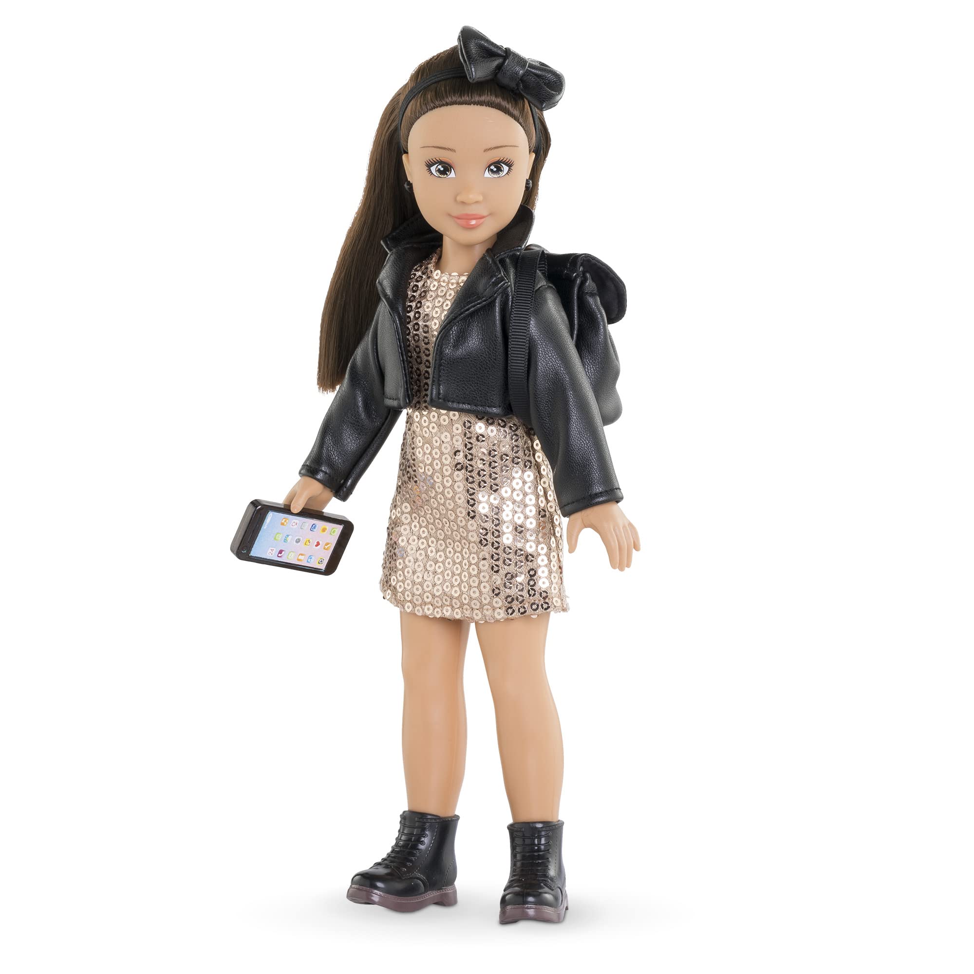 corolle-girls-dressing-de-f-te-tenue-poup-e-28-cm-7-accessoires image 5