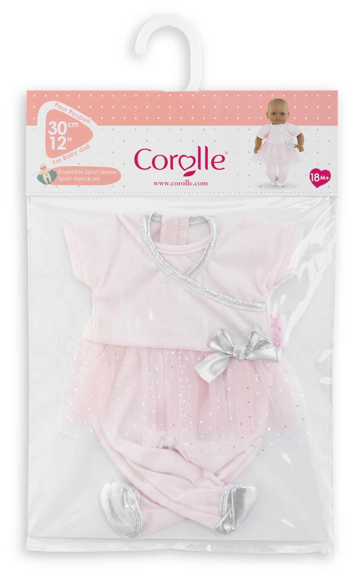 mon-premier-poupon-corolle-ensemble-danse-30-cm-r-versible image 3