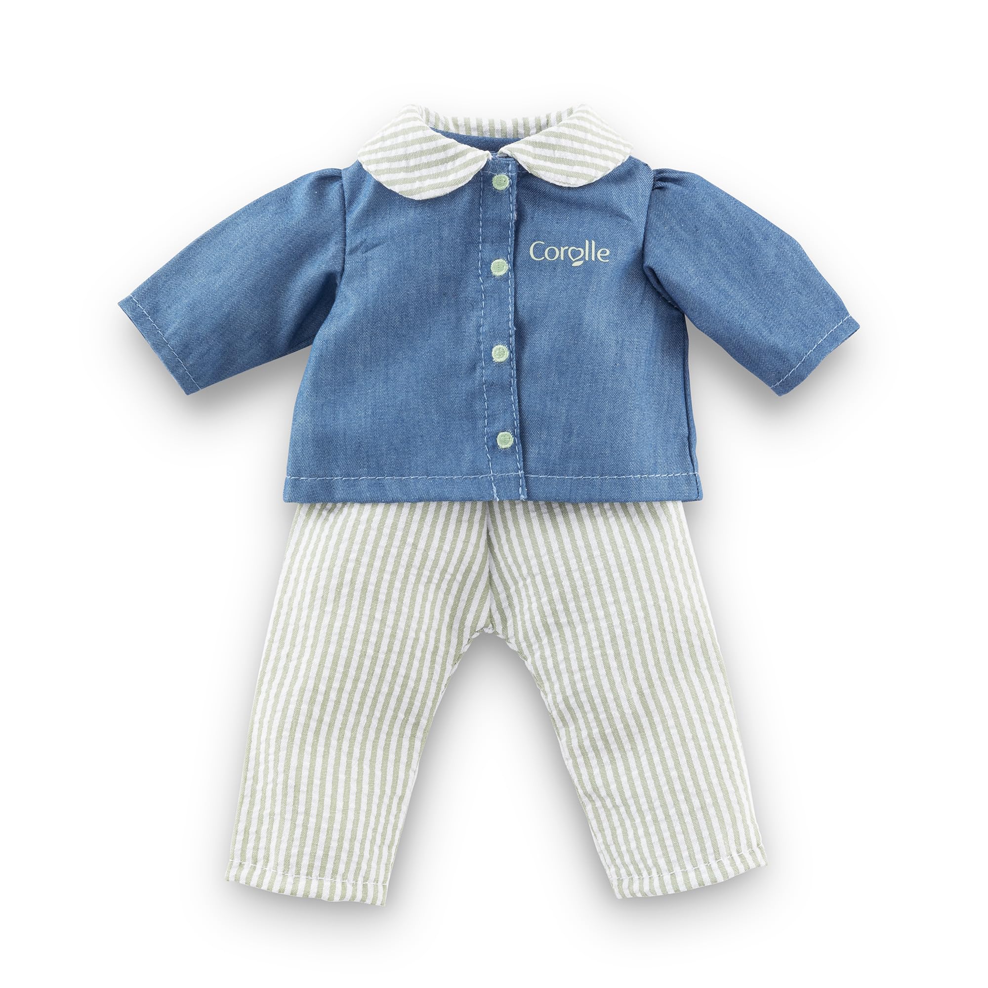 corolle-ma-corolle-ensemble-blouse-pantalon-ray-v-tement-36-cm image 1