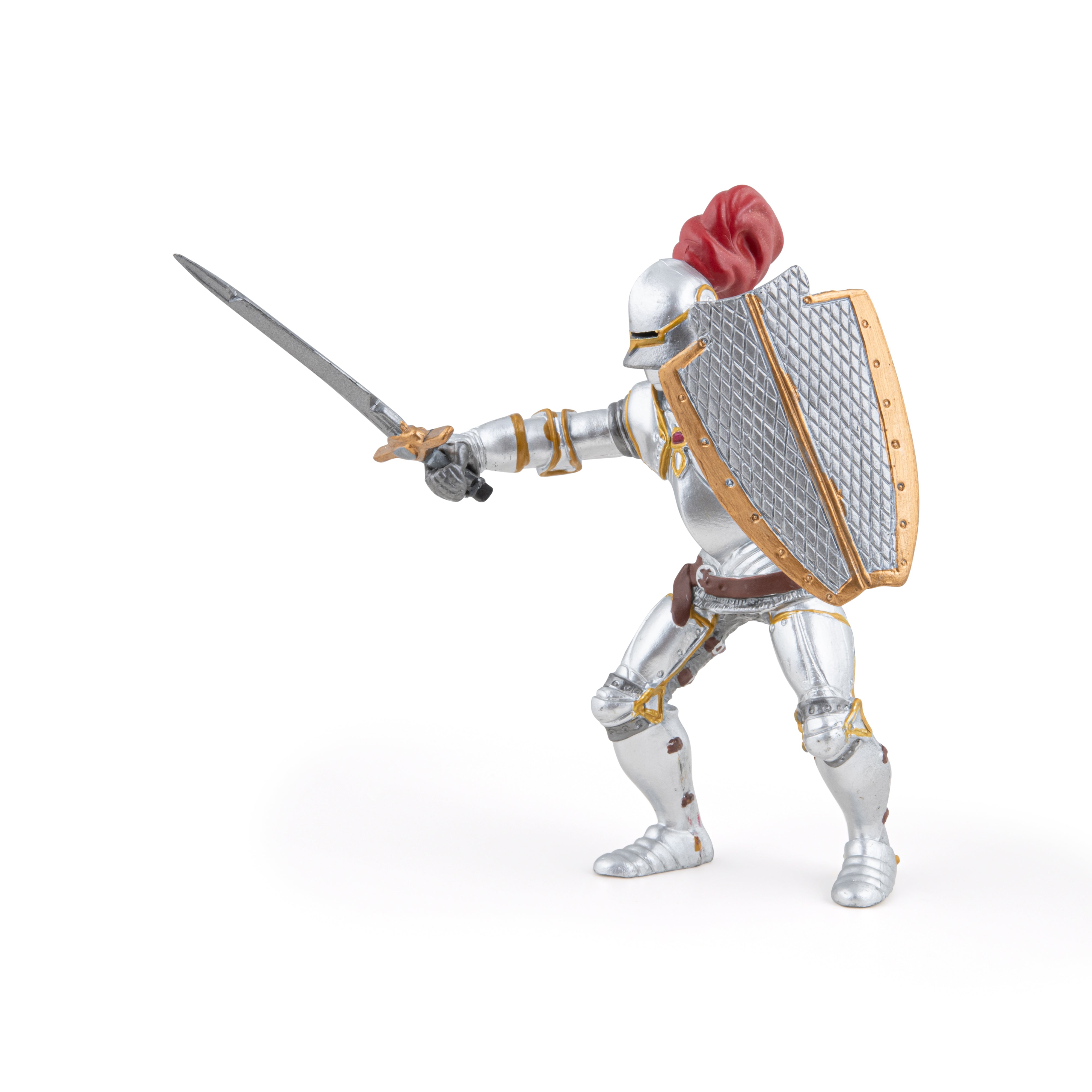 papo-medieval-chevalier-en-armure-plumet-rouge-figurine-p-e image 3