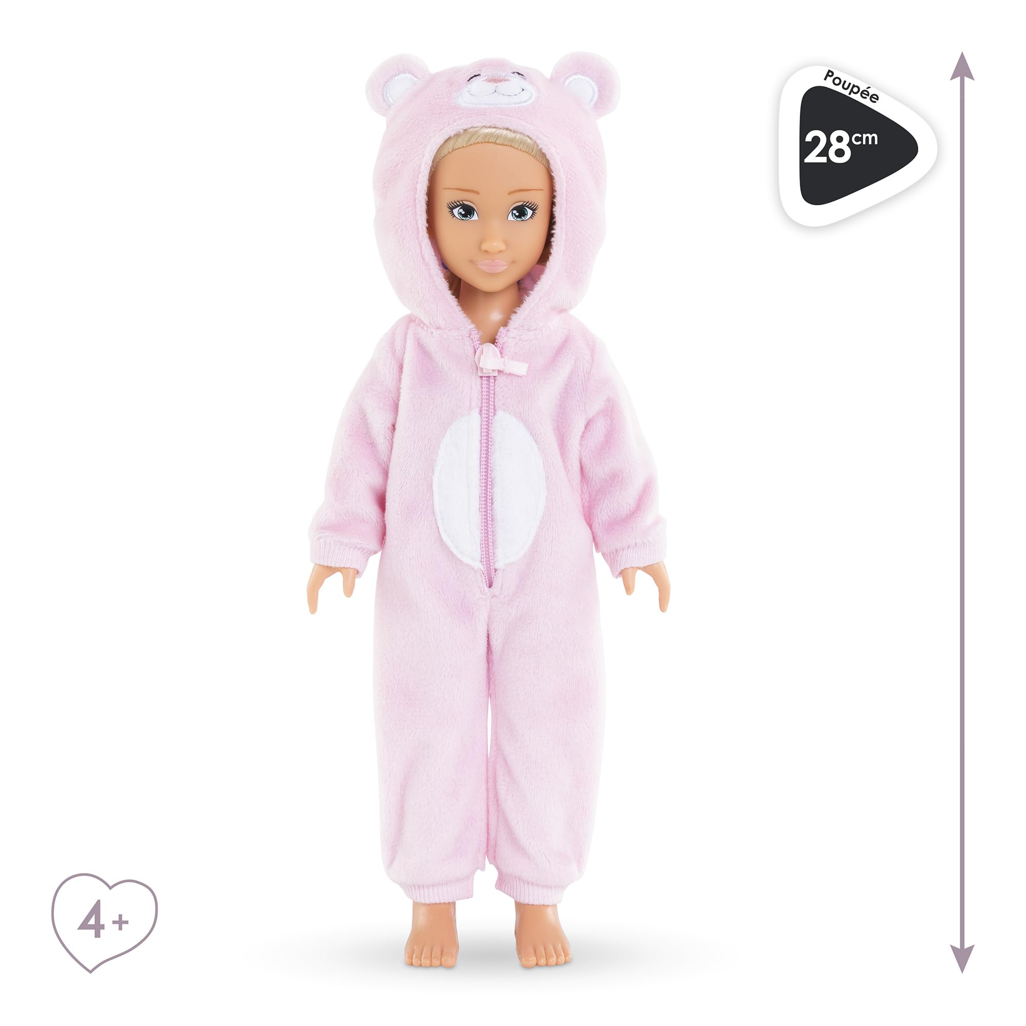 corolle-girls-valentine-pyjama-party-poup-e-mannequin-28-cm-pyjama image 4