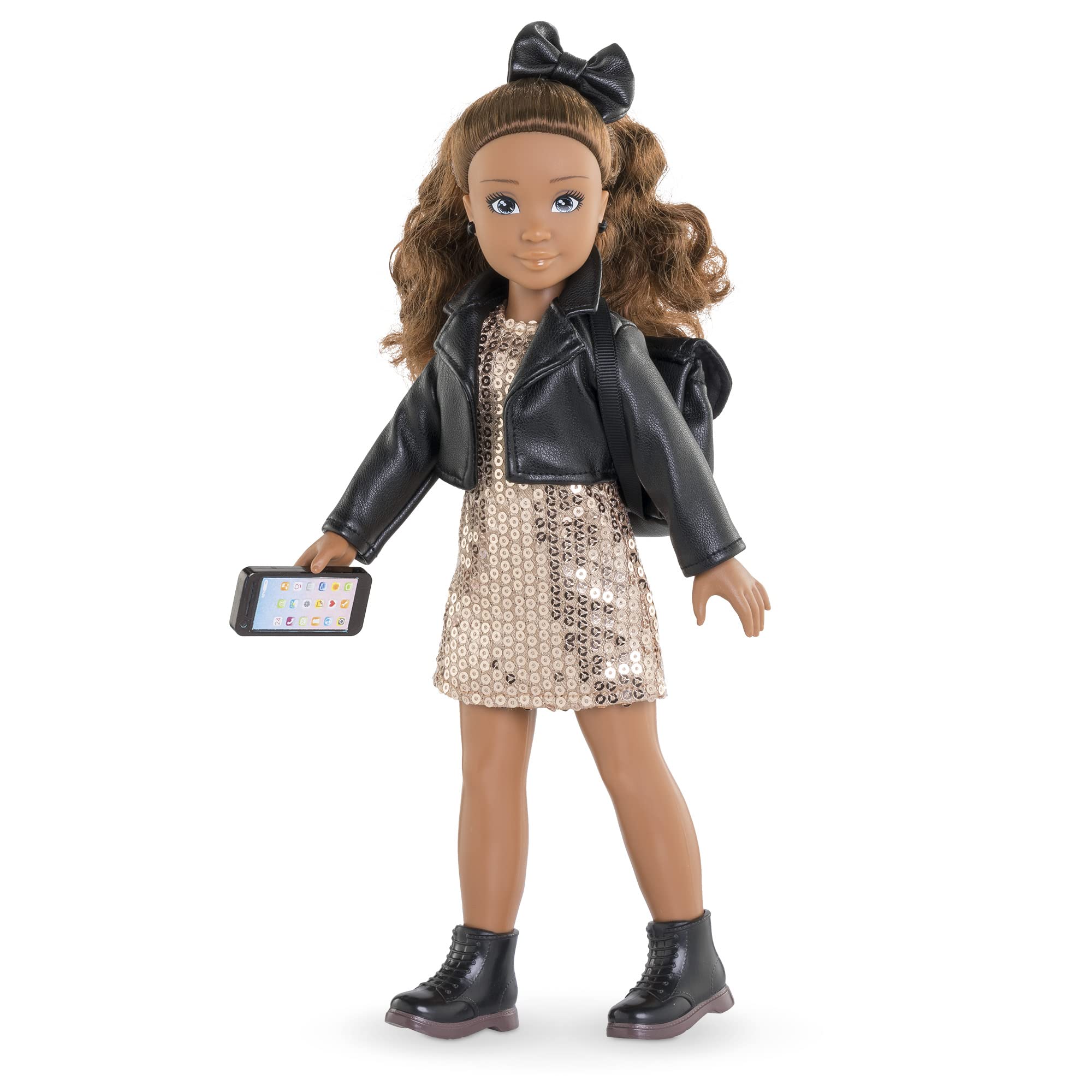corolle-girls-dressing-de-f-te-tenue-poup-e-28-cm-7-accessoires image 4