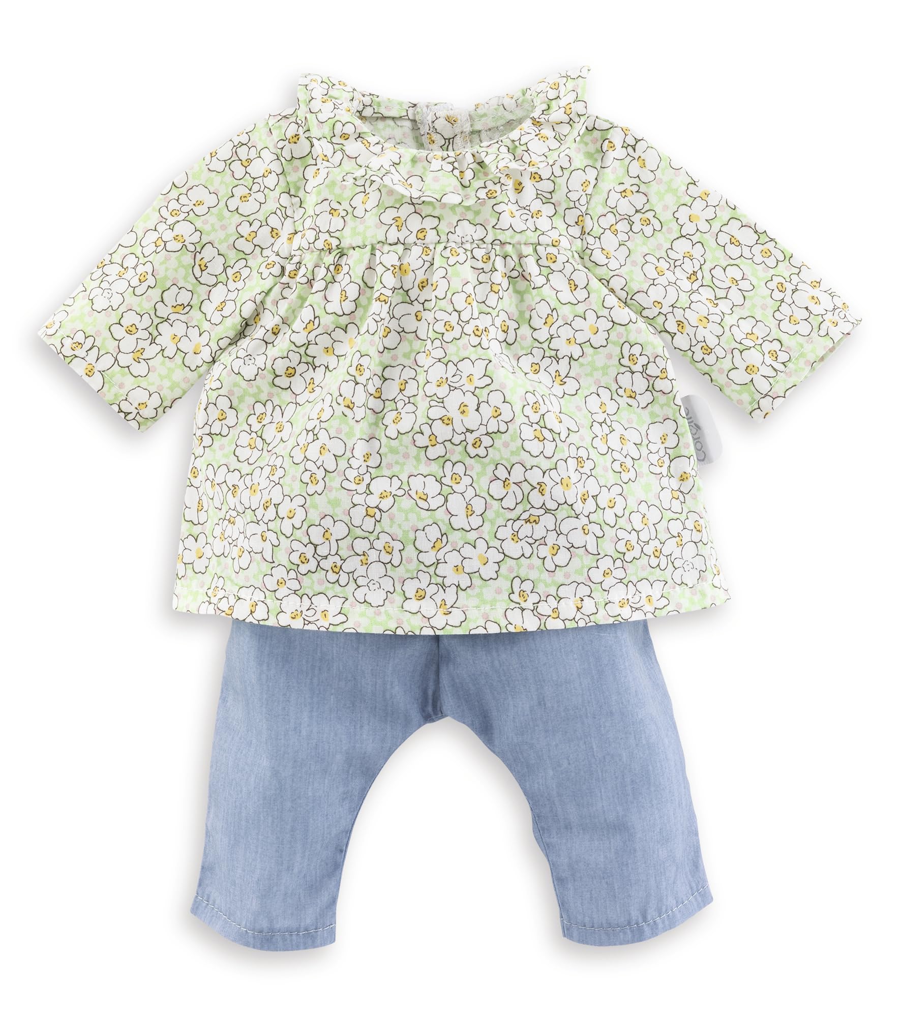 corolle-mon-premier-blouse-et-pantalon-v-tement-poupon-30cm image 1