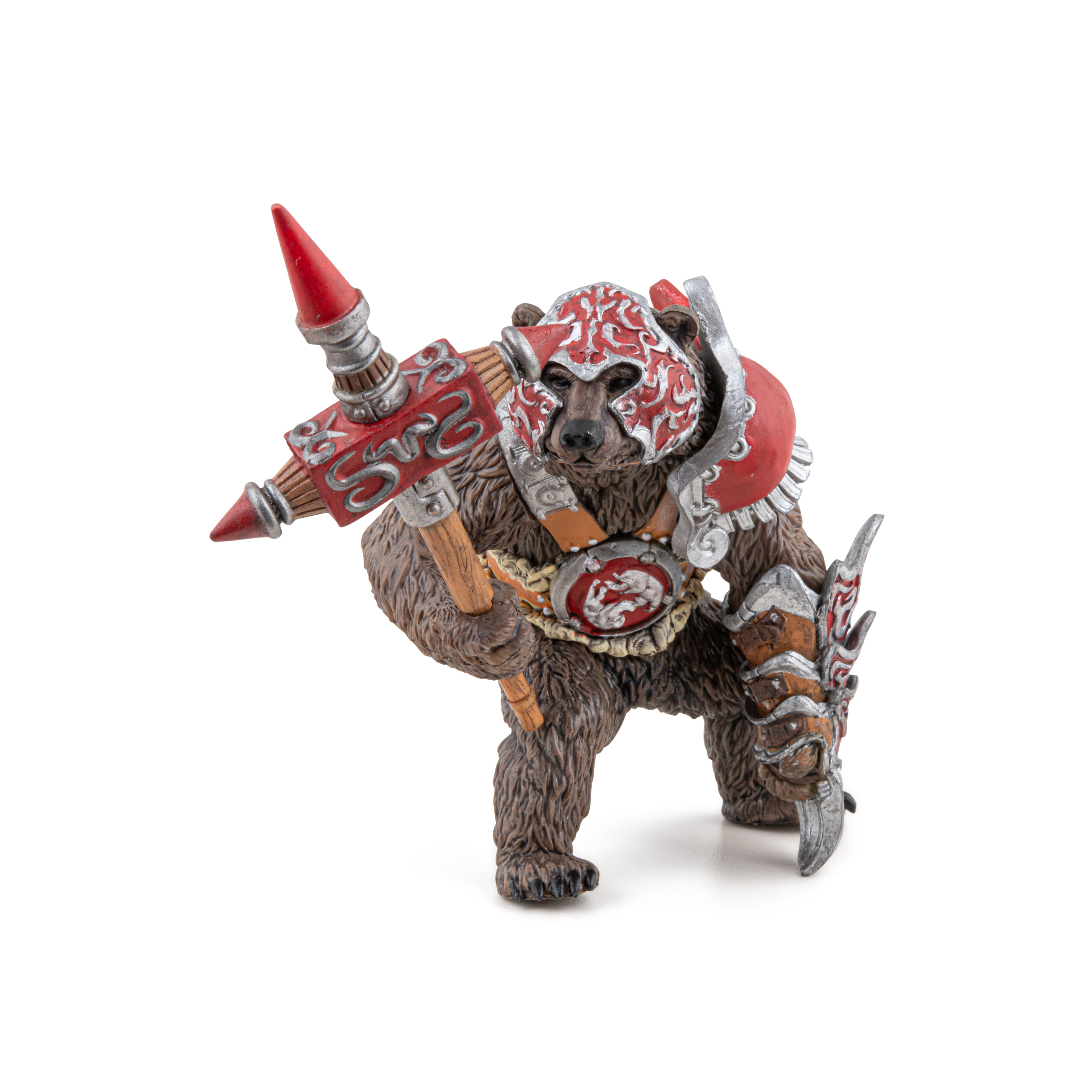 papo-fantasy-mutant-ours-figurine-guerrier-armure image 6