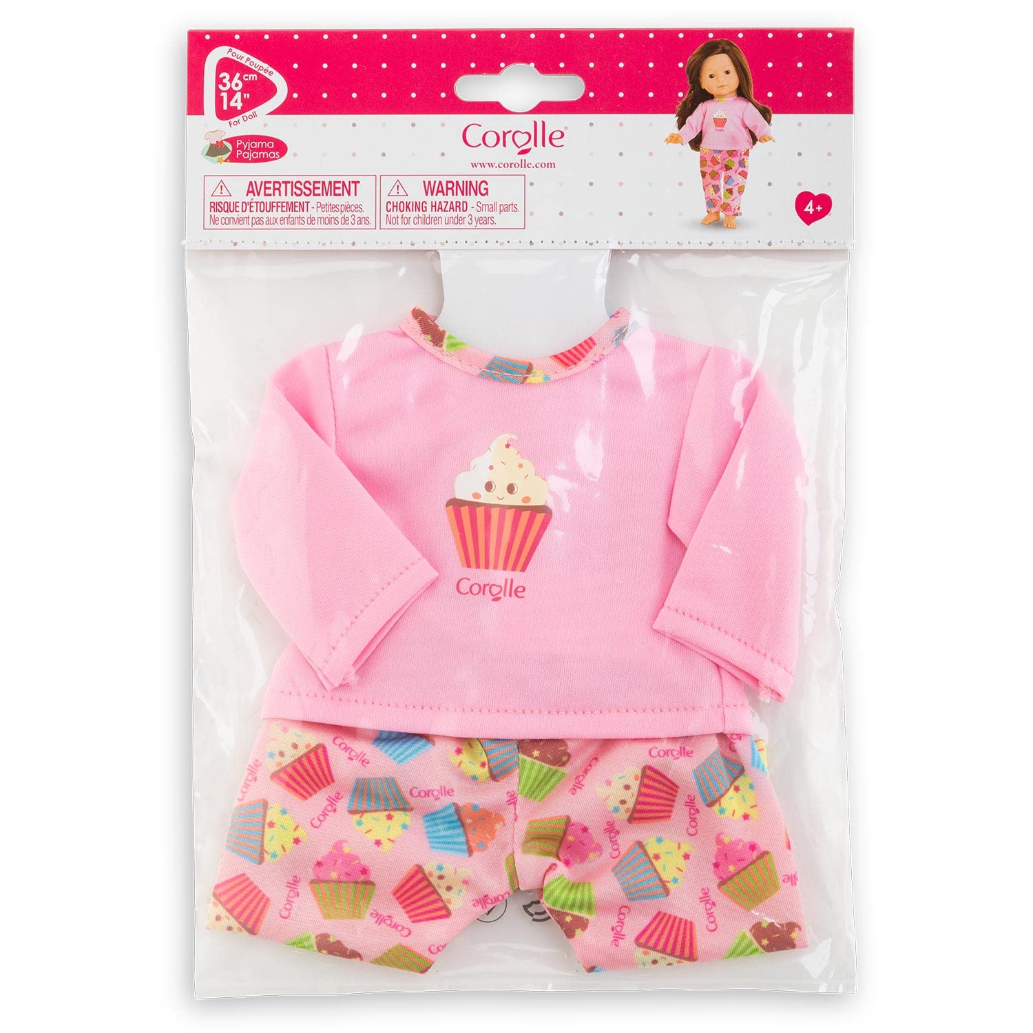 corolle-ma-corolle-pyjama-cupcakes-v-tement-poup-e-36-cm image 4