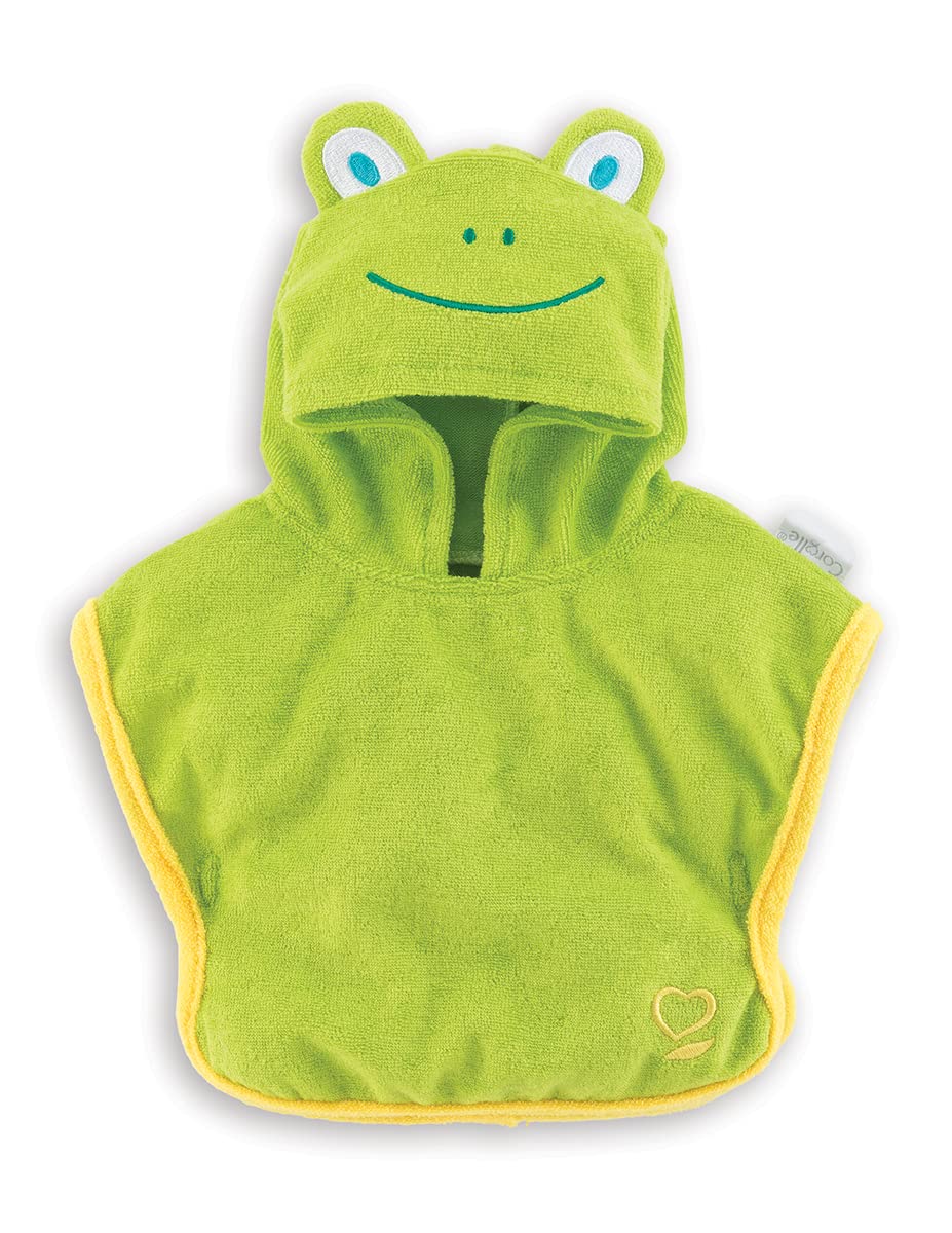 corolle-mon-premier-poupon-cape-bain-grenouille-v-tement-poupon-30-cm image 1