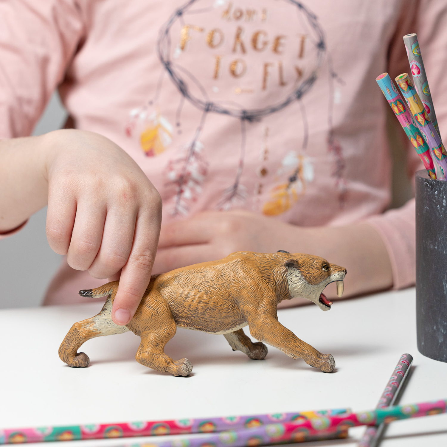 papo-dinosaurs-figurine-smilodon-dents-de-sabre image 3