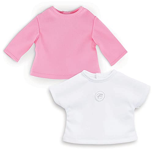 corolle-ma-corolle-2-t-shirts-v-tement-poup-e-36-cm-rose image 6