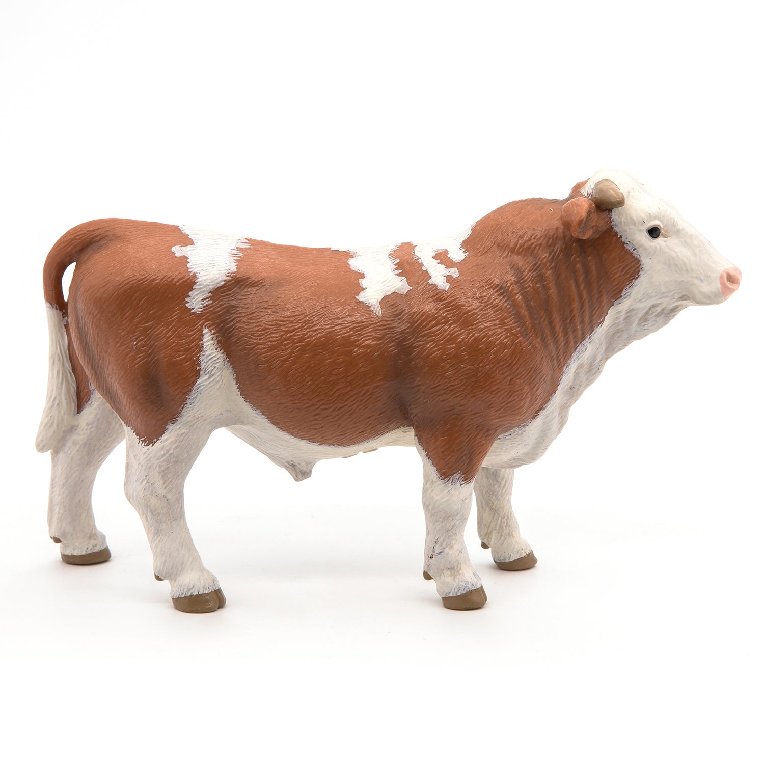 papo-farmyard-friends-figurine-taureau-simmental image 1