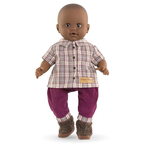 corolle-mon-grand-poupon-chemise-carreaux-pantalon-poupon-36cm image 6