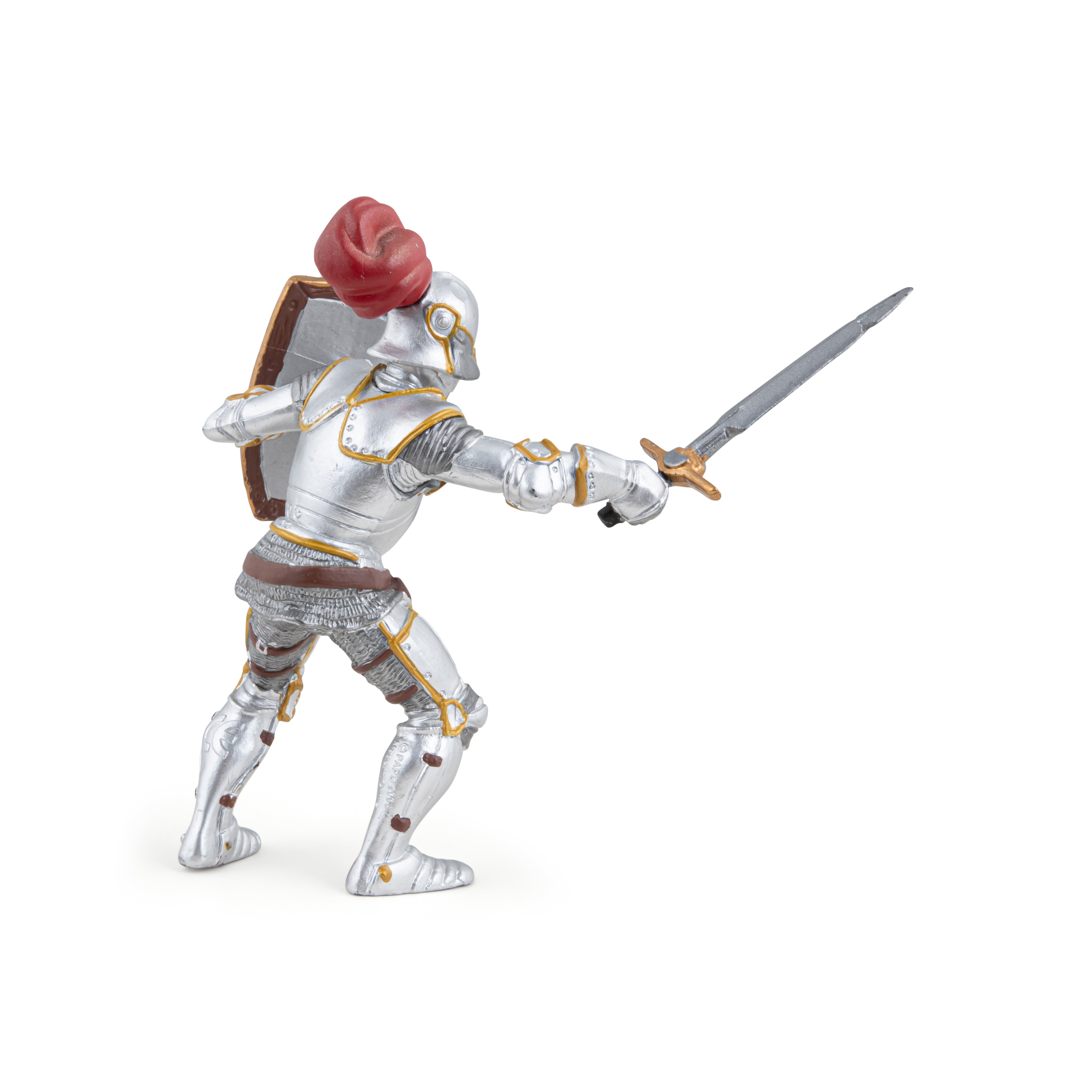 papo-medieval-chevalier-en-armure-plumet-rouge-figurine-p-e image 5