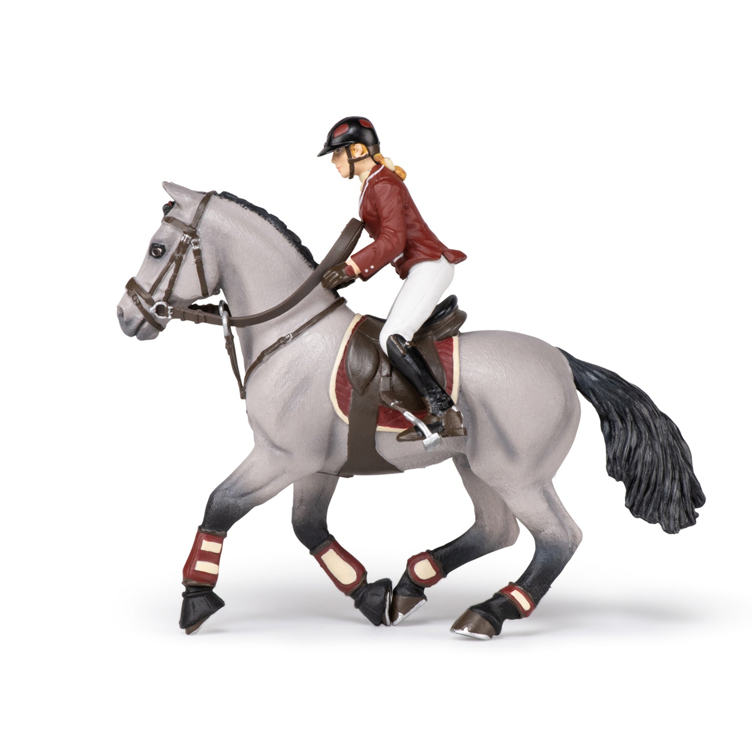 papo-horses-figurine-cheval-de-concours-et-cavali-re image 1