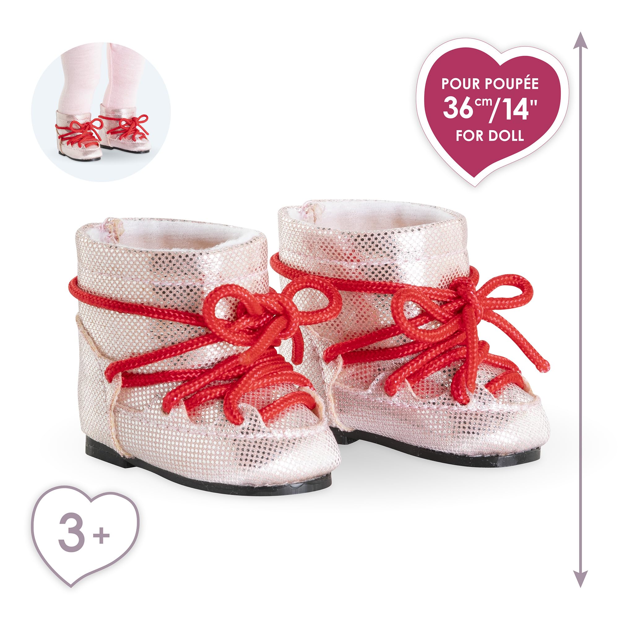 corolle-ma-corolle-apr-s-ski-roses-chaussures-poup-e-36cm image 2