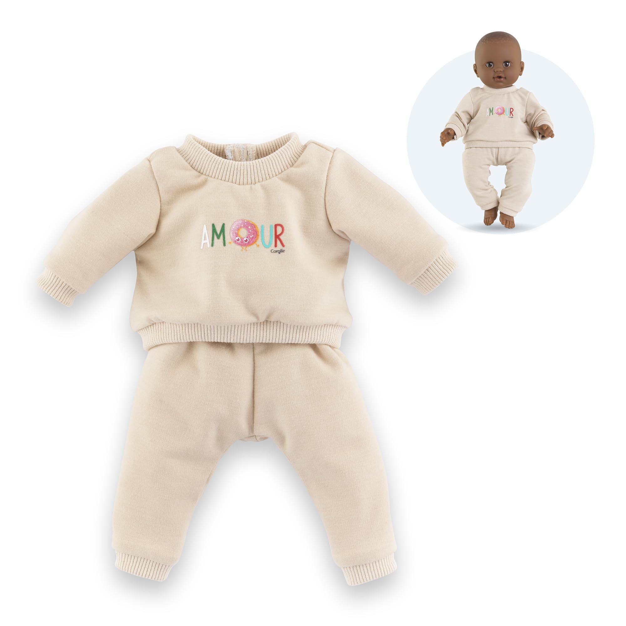 corolle-mon-grand-poupon-jogging-beige-poupon-36-cm image 4