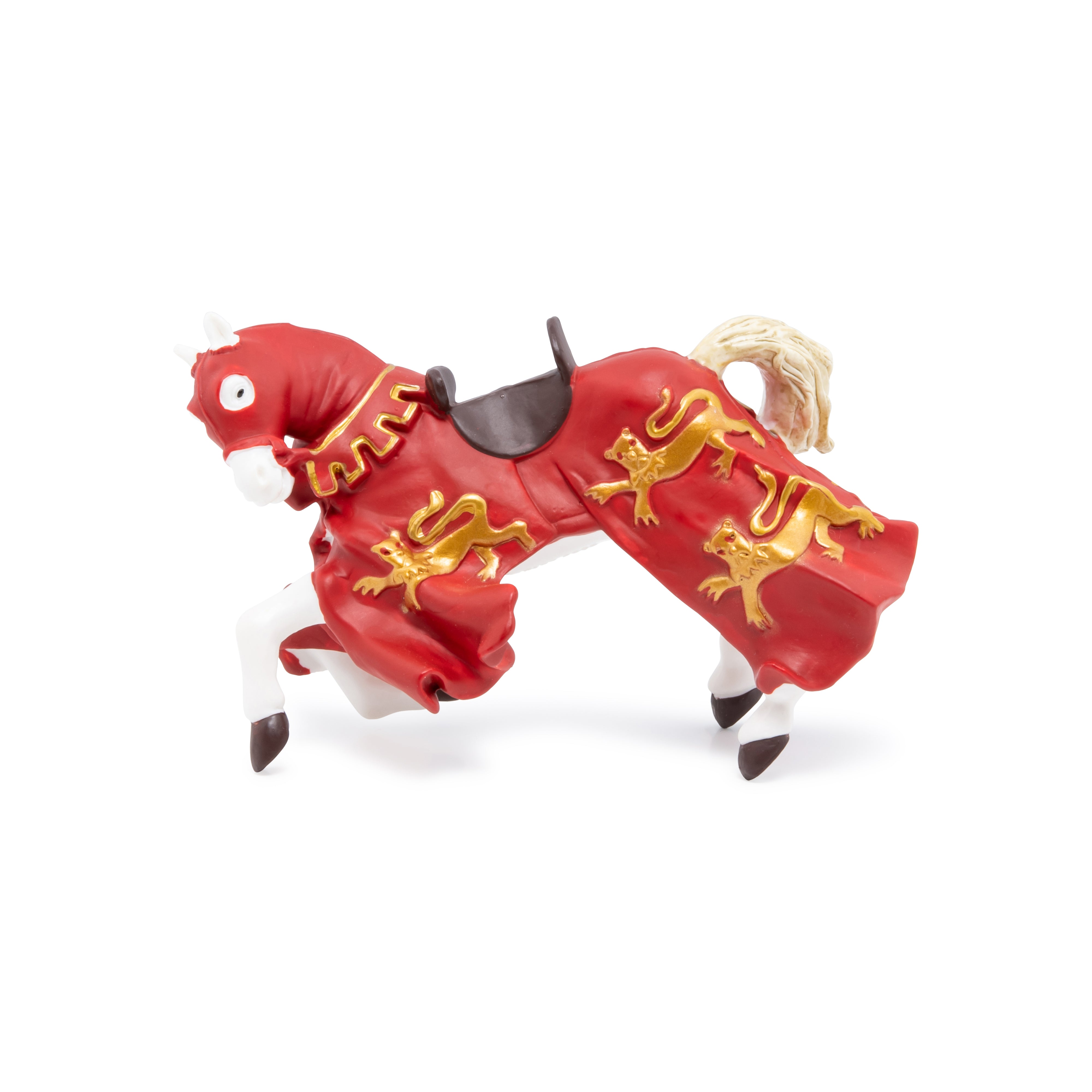 papo-medieval-cheval-du-roi-richard-rouge-figurine-cheval image 5