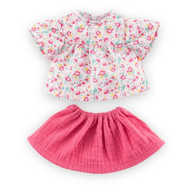 corolle-ma-corolle-ensemble-blouse-et-jupe-v-tement-poup-e-36-cm image 1