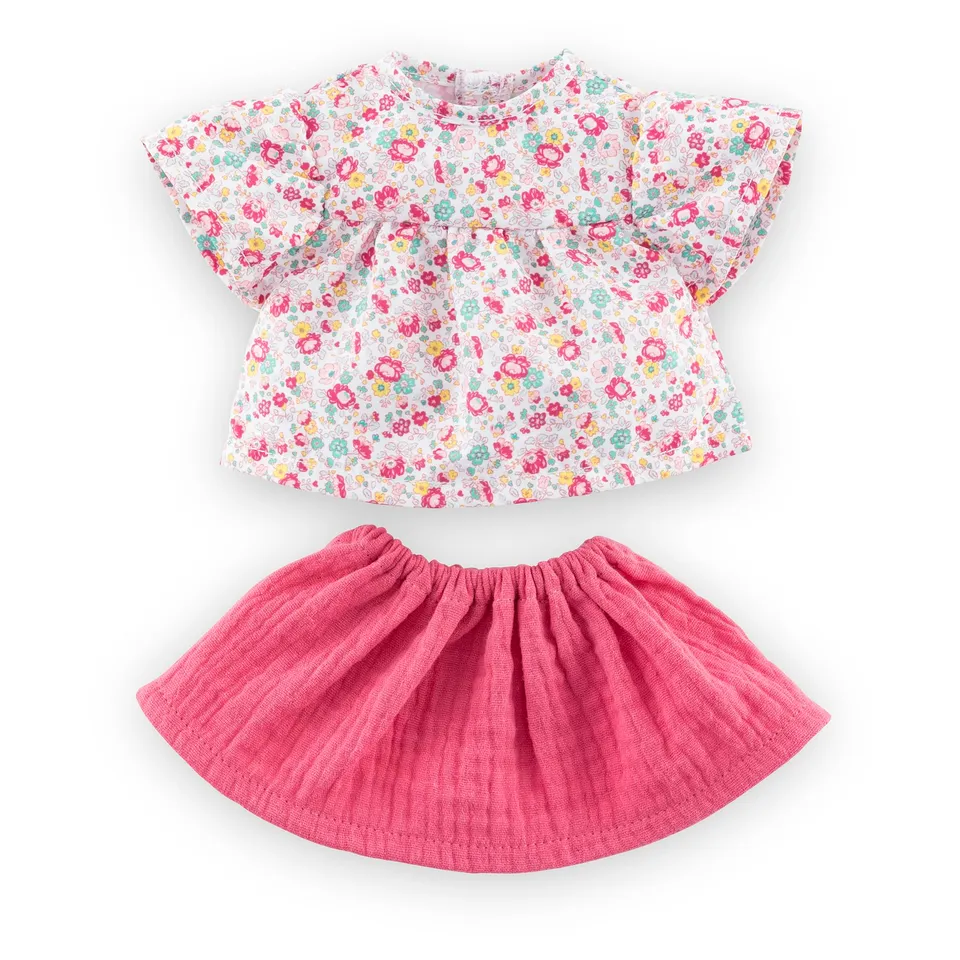corolle-ma-corolle-ensemble-blouse-et-jupe-v-tement-poup-e-36-cm image 1