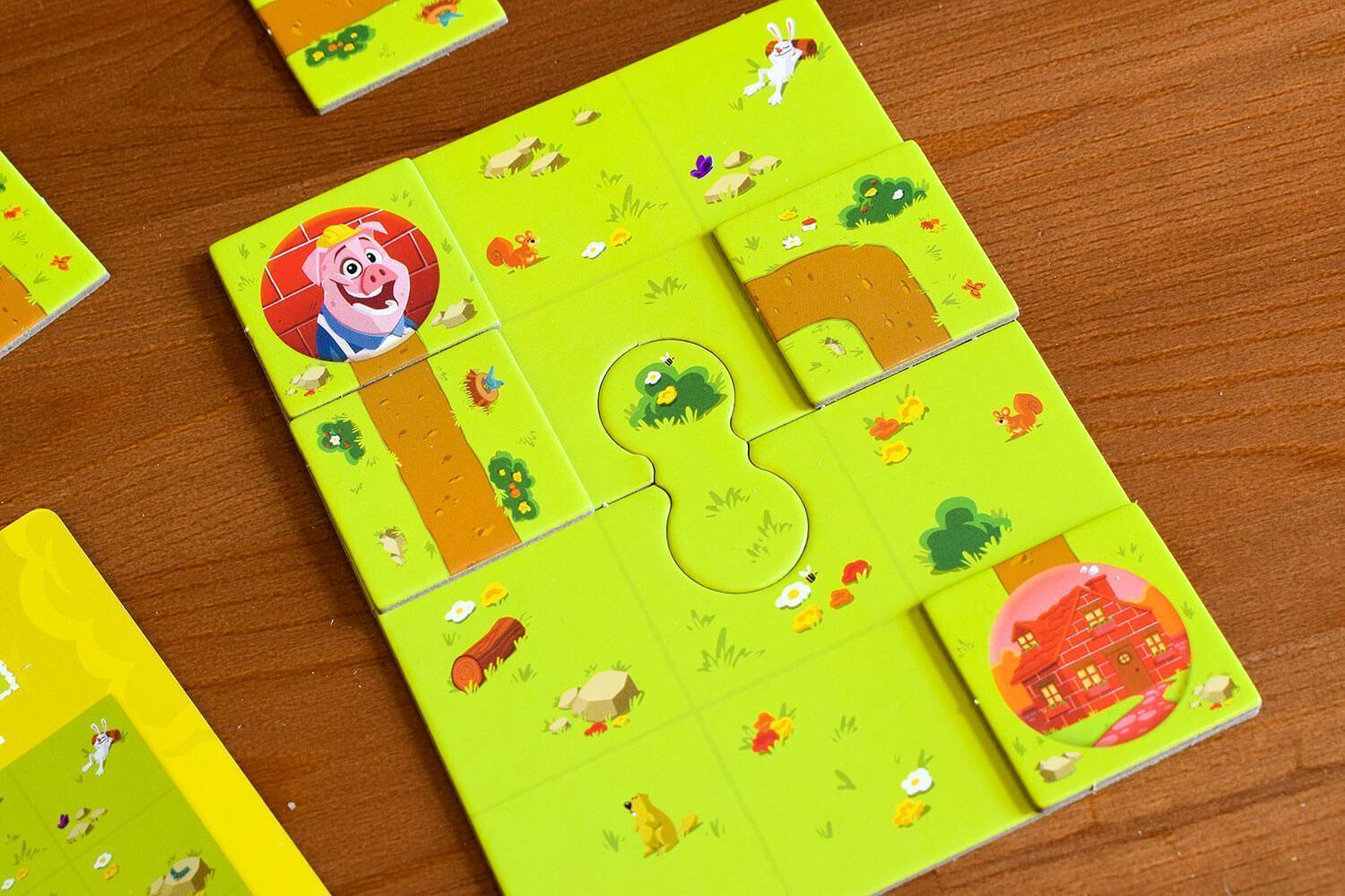 blue-orange-casse-t-te-pig-puzzle-jeu-parcours-cochons image 3