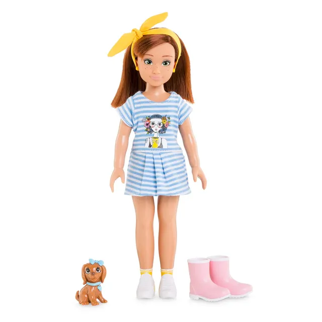 corolle-girls-zo-nature-et-aventure-poup-e-28-cm-rousse image 1