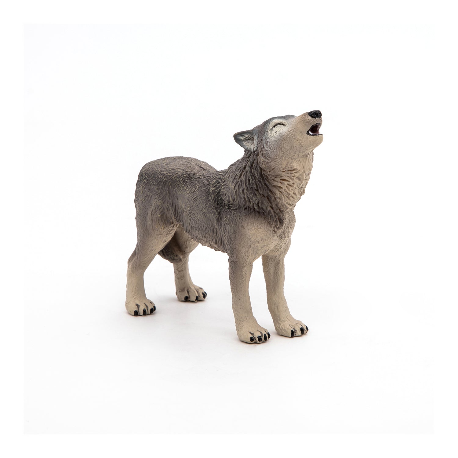 papo-wildlife-loup-hurlant-figurine-animal-sauvage image 1