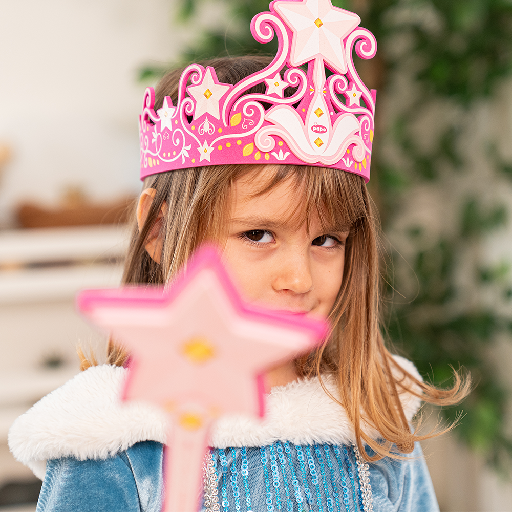 papo-foam-sets-couronne-reine-mousse-enfant image 2