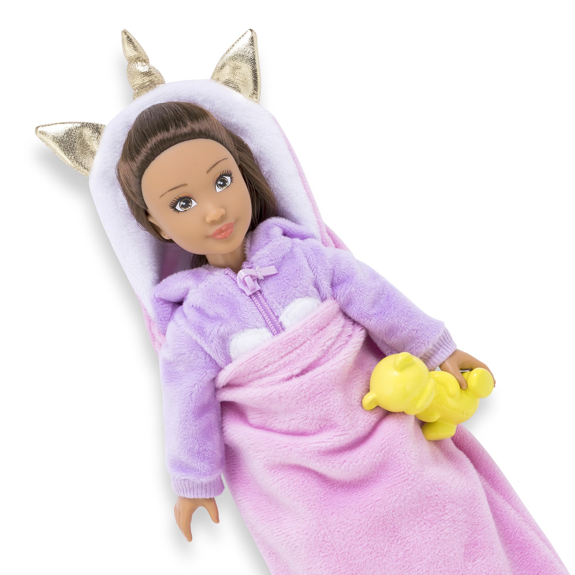 corolle-girls-luna-pyjama-party-poup-e-28-cm-coffret-9-accessoires image 8