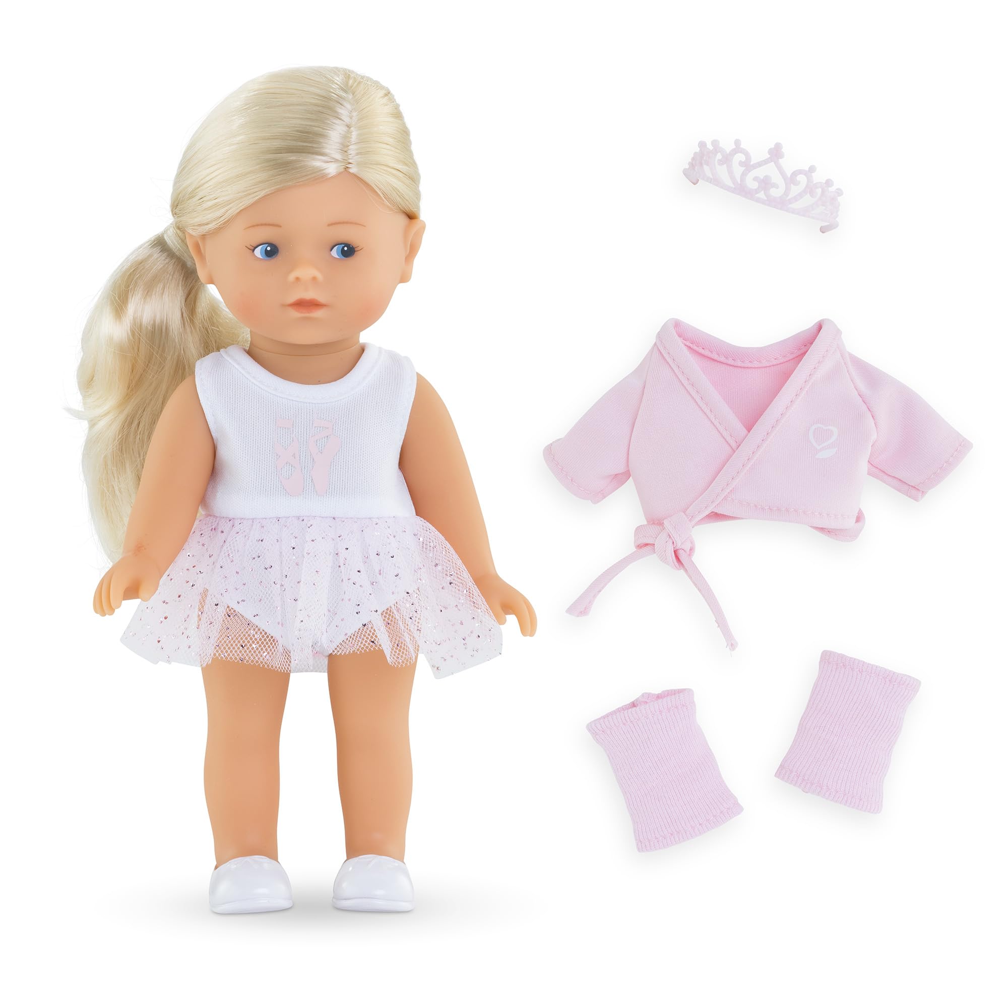corolle-mini-corolline-rosy-ballerine-poup-e-20-cm-coffret image 1