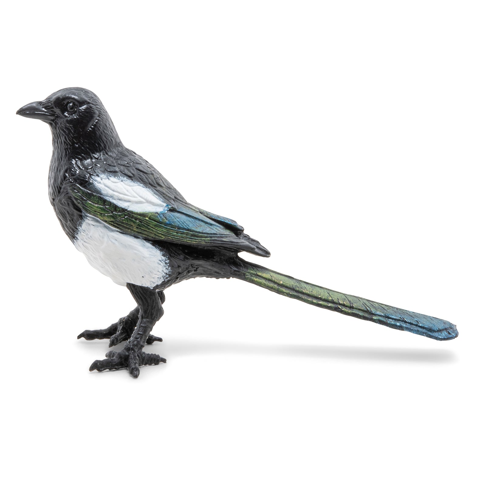 papo-garden-animals-pie-figurine-oiseau-noir-et-blanc-jardin image 6