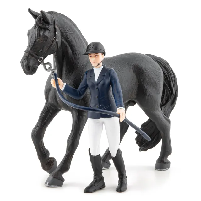 papo-horses-figurine-p-n-lope-et-blacky-coffret image 1