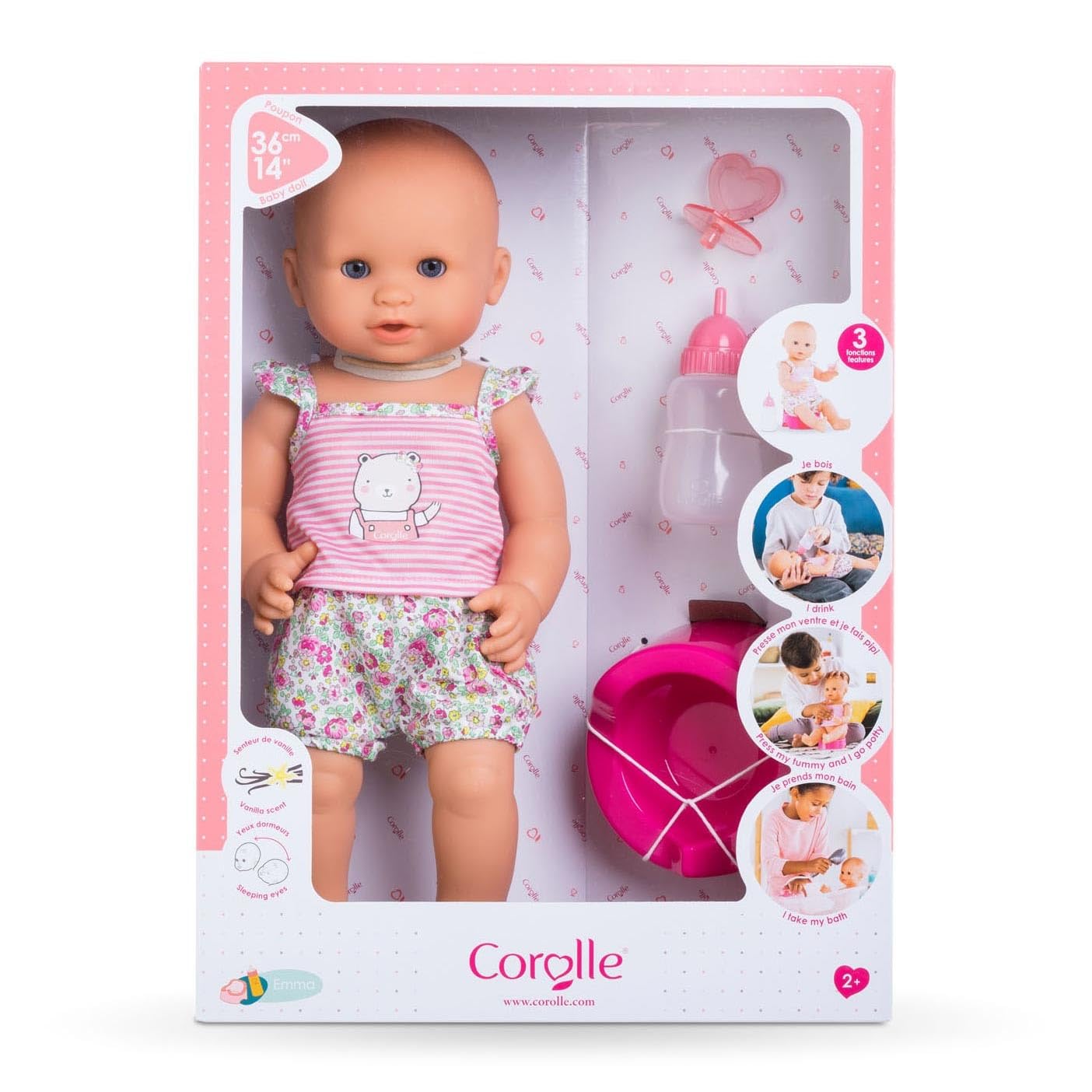 corolle-mon-grand-poupon-emma-fait-pipi-36-cm-pot-biberon image 1