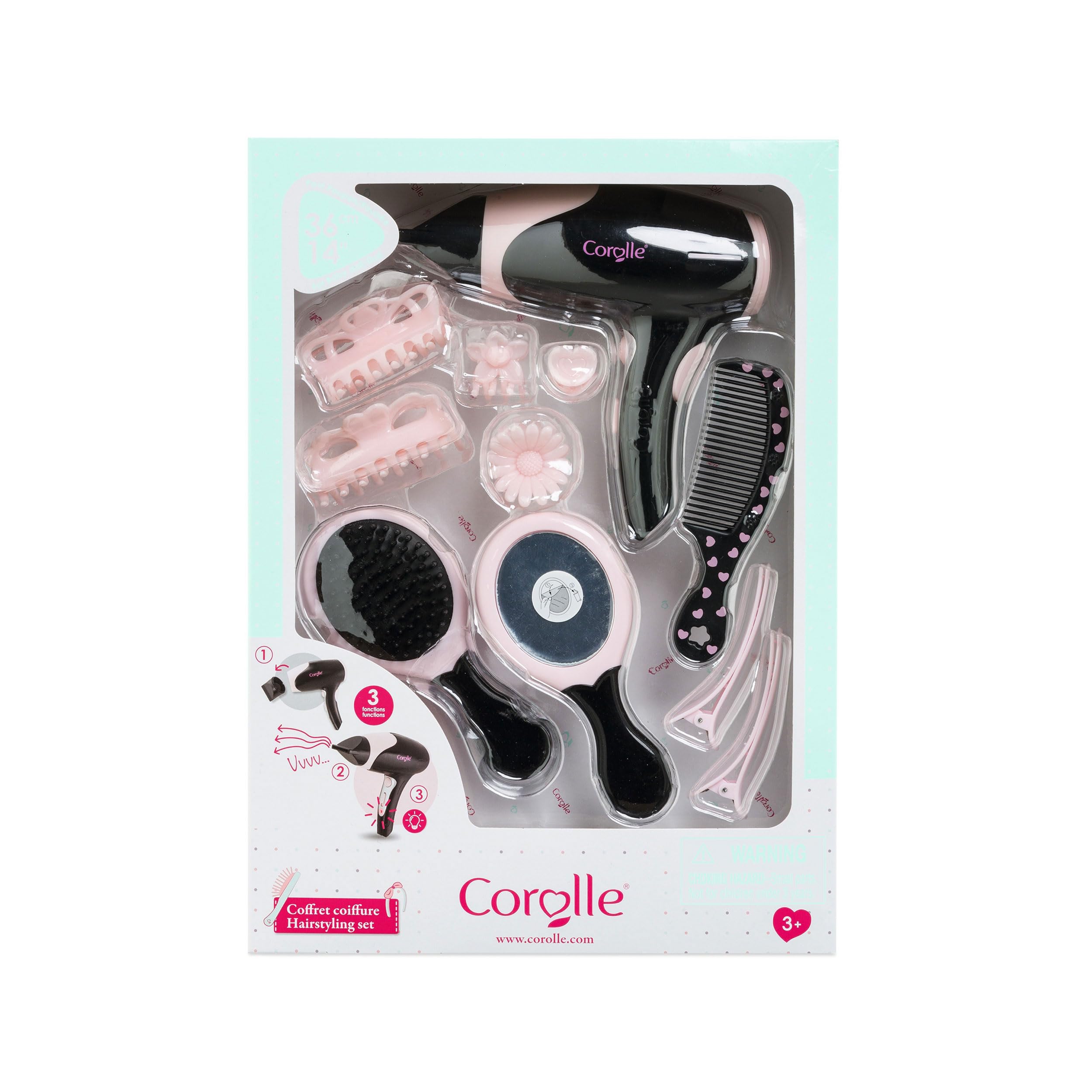 corolle-ma-corolle-coffret-coiffure-14-accessoires-36-cm image 6