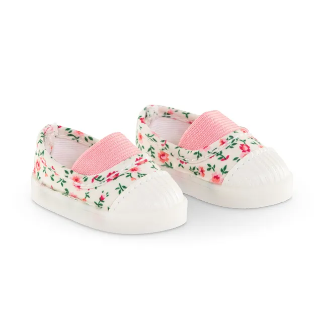 corolle-ma-corolle-tennis-fleuries-chaussures-poup-e-36-cm-toile image 1
