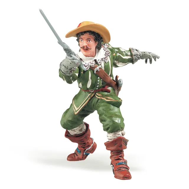 papo-historicals-d-artagnan-figurine-mousquetaire-peinte-main image 1