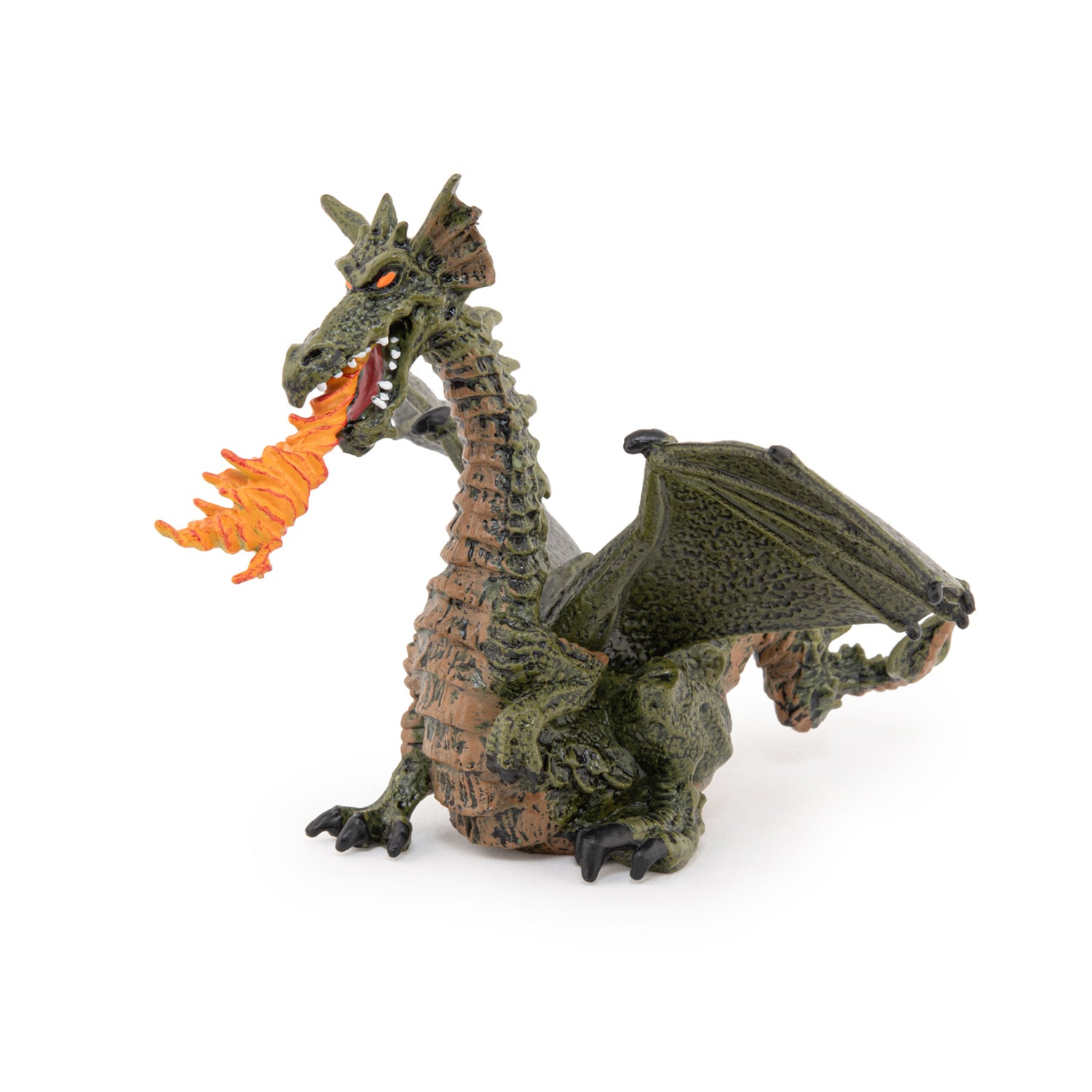 papo-the-enchanted-world-dragon-ail-vert-figurine-avec-flamme image 5
