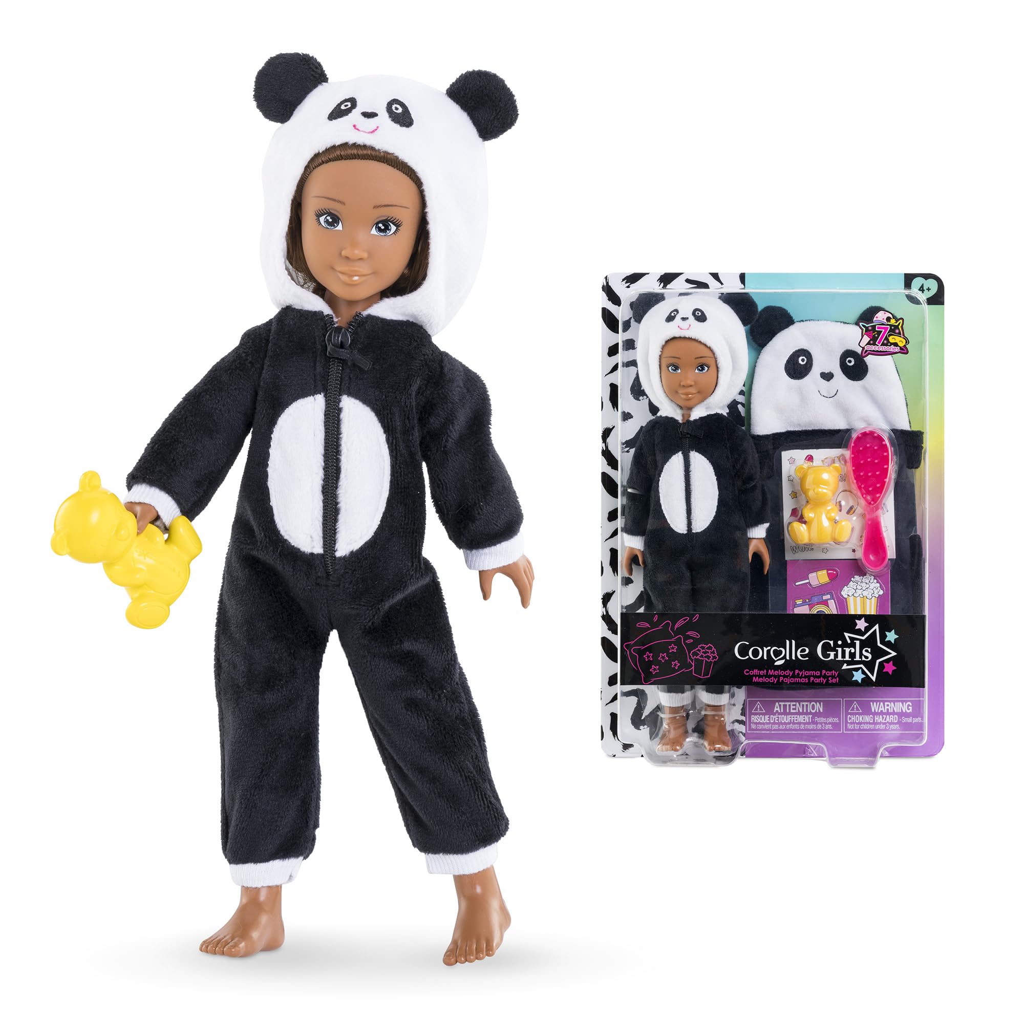 corolle-girls-melody-pyjama-party-poup-e-mannequin-28-cm image 1
