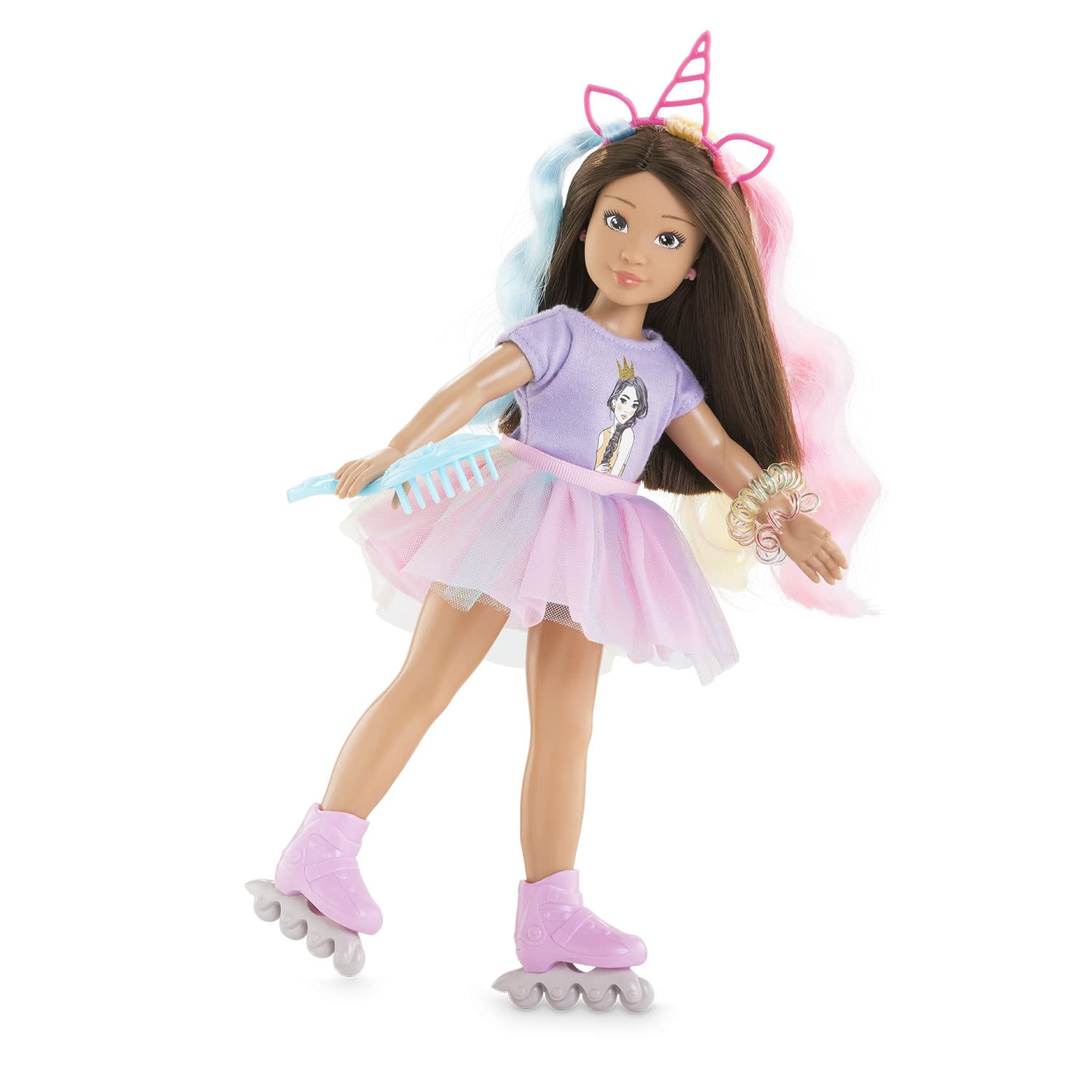 corolle-girls-ensemble-coiffure-arc-en-ciel-accessoires-poup-e-28cm image 6